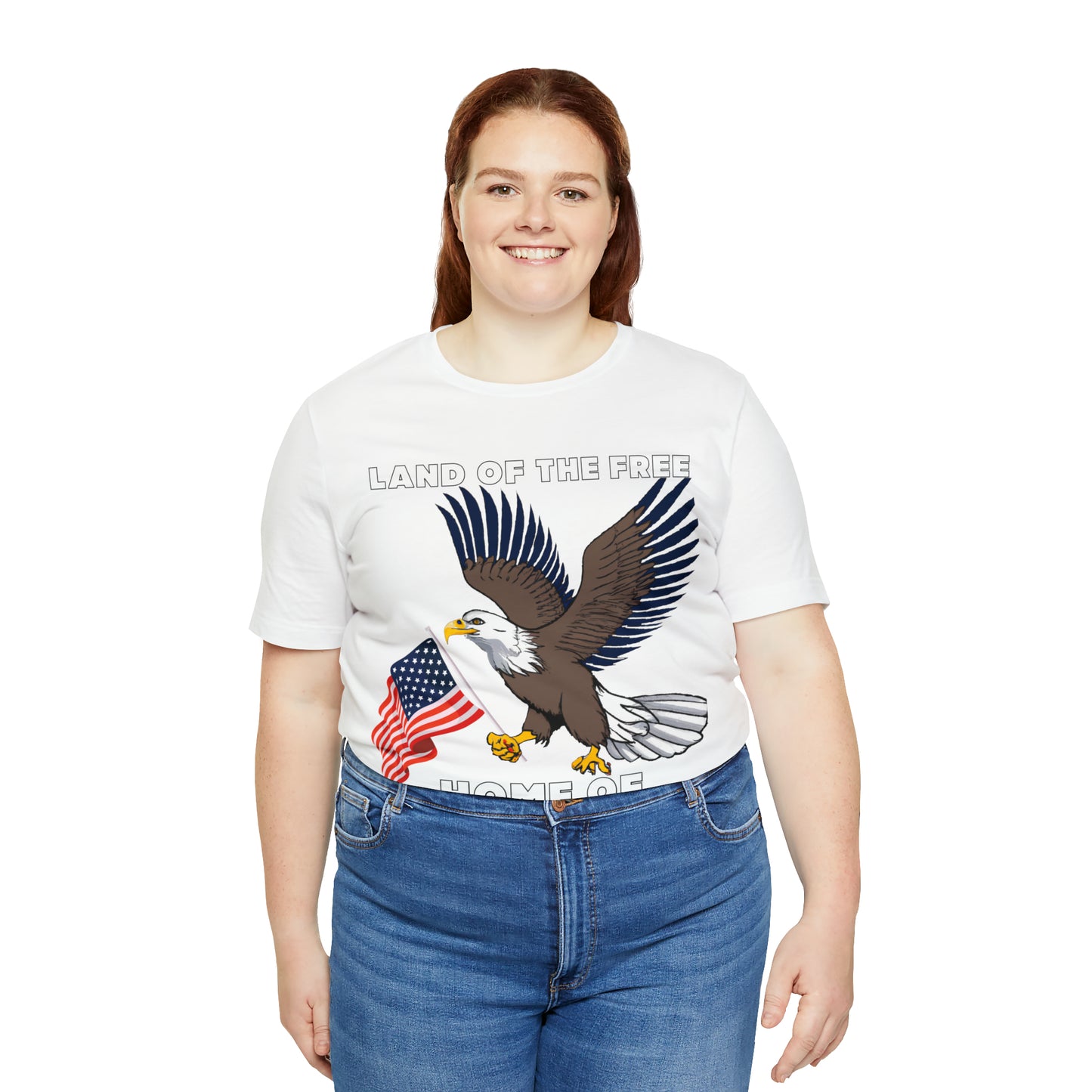 Celebrate Independence Day with Patriotic Shirts: Land of the free, Home of the Brave Shirt for Women and Men