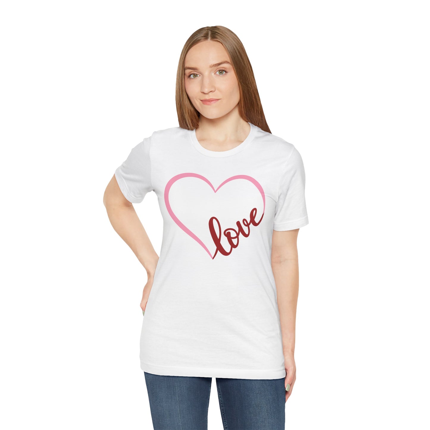 Love Heart Valentine Tee