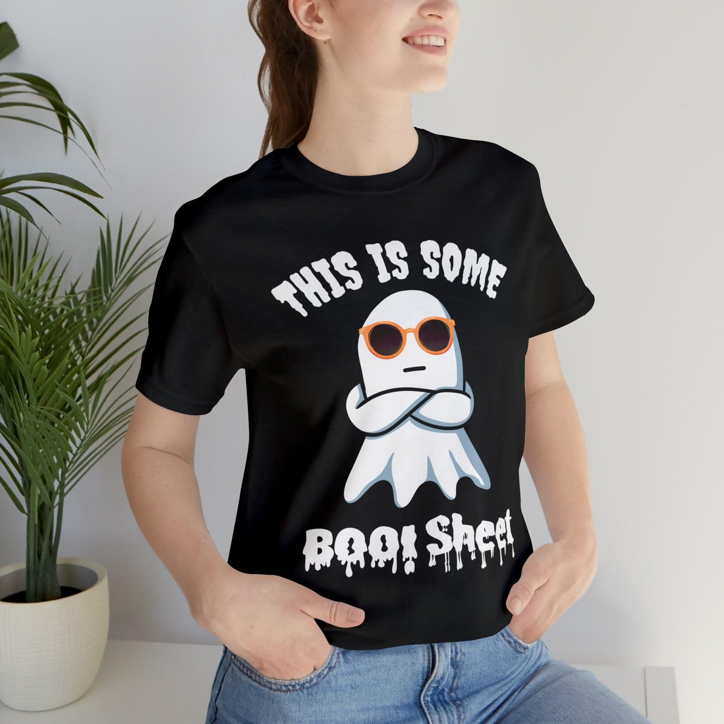 This Is Some Boo Sheet Funny Halloween Shirt Funny Halloween Costume Spooky Season Tee Funny Gift Shirt for Birthday Christmas Anniversary - Giftsmojo