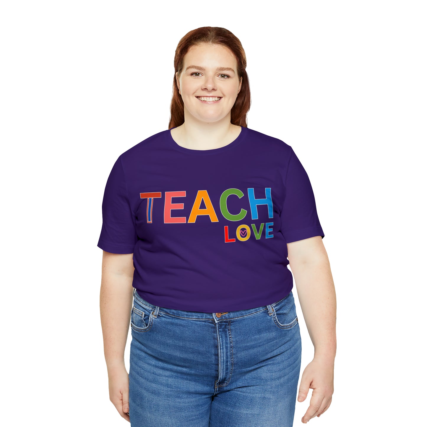 I Teach Love Shirt, Teacher Shirt, Teacher Appreciation Gift for Teachers