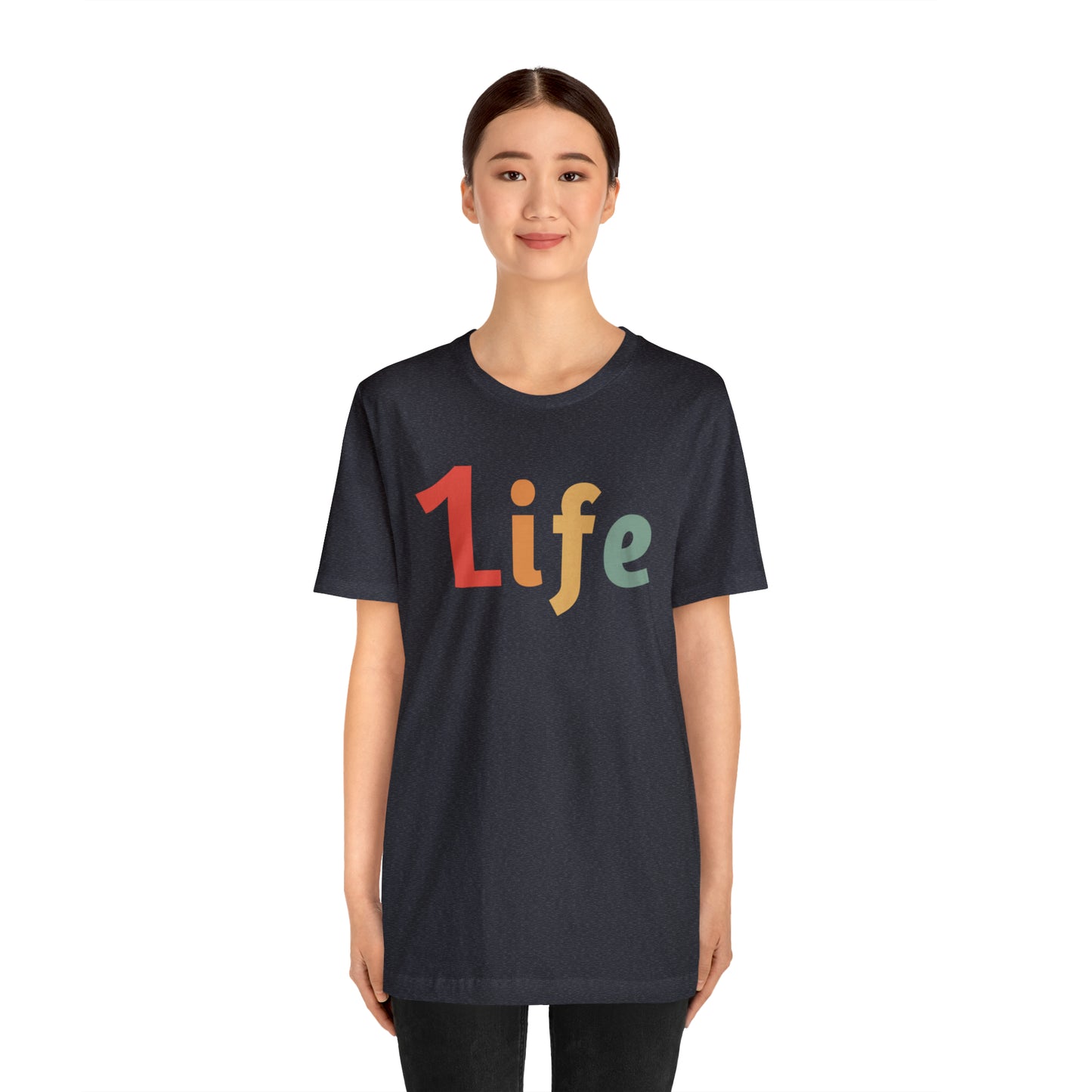 Retro One life Shirt 1life shirt Live Your Life You Only Have One Life To Live Retro Shirt