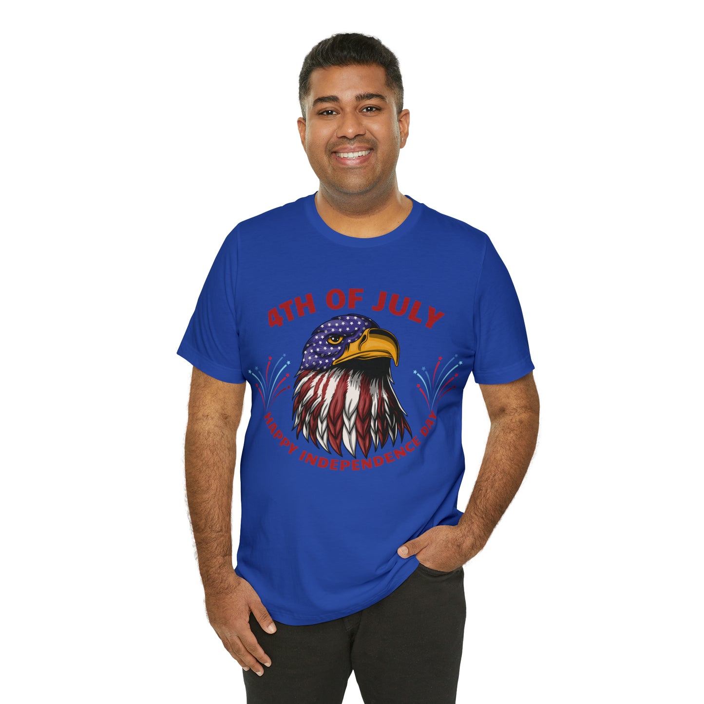 4th of July shirt, Happy Independence Day shirt, Casual Top Tee