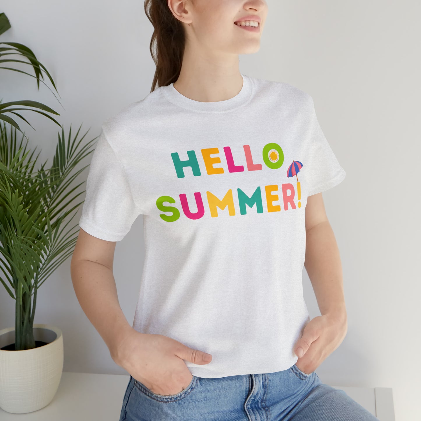 Hello Summer Shirt, Hello Summer, Summer shirts for women and men, Funny Shirt, Summer Vibes,  Trendy Fashion, Summertime Fun