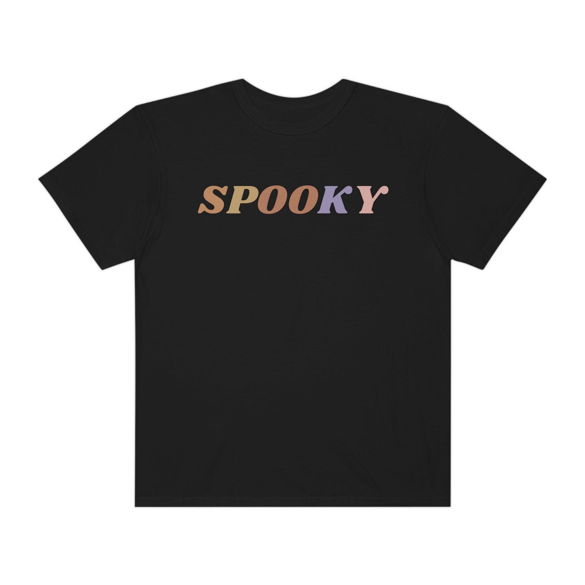 Retro Halloween Tshirt, Spooky Vibes Shirt, Vintage Shirt Halloween Shirt - Fall shirt - Giftsmojo