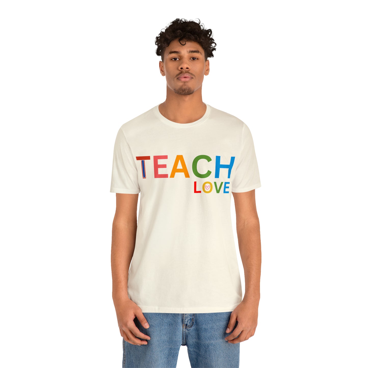 I Teach Love Shirt, Teacher Shirt, Teacher Appreciation Gift for Teachers