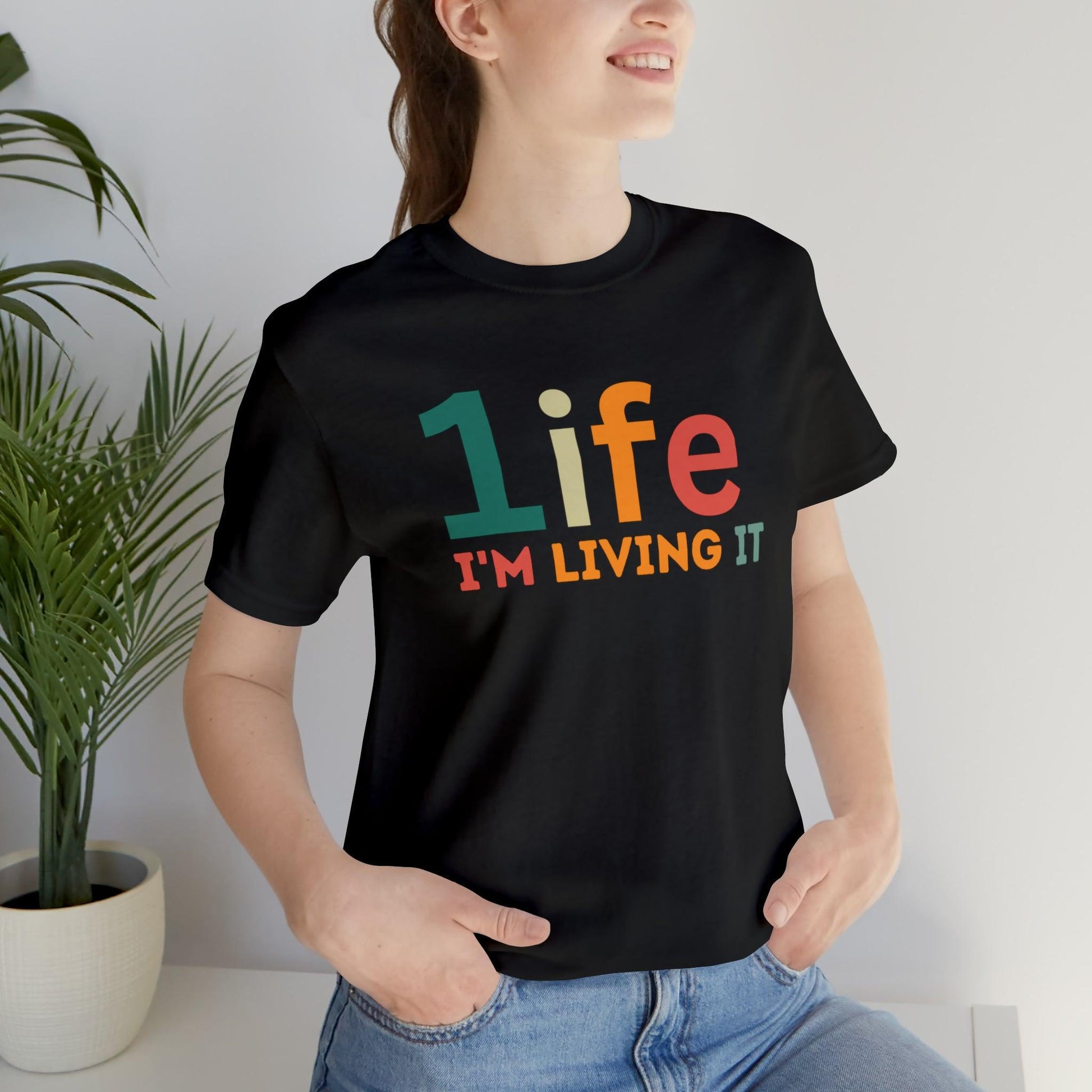 One life Shirt Retro 1life shirt Live Your Life You Only Have One Life To Live Retro Shirt - Giftsmojo