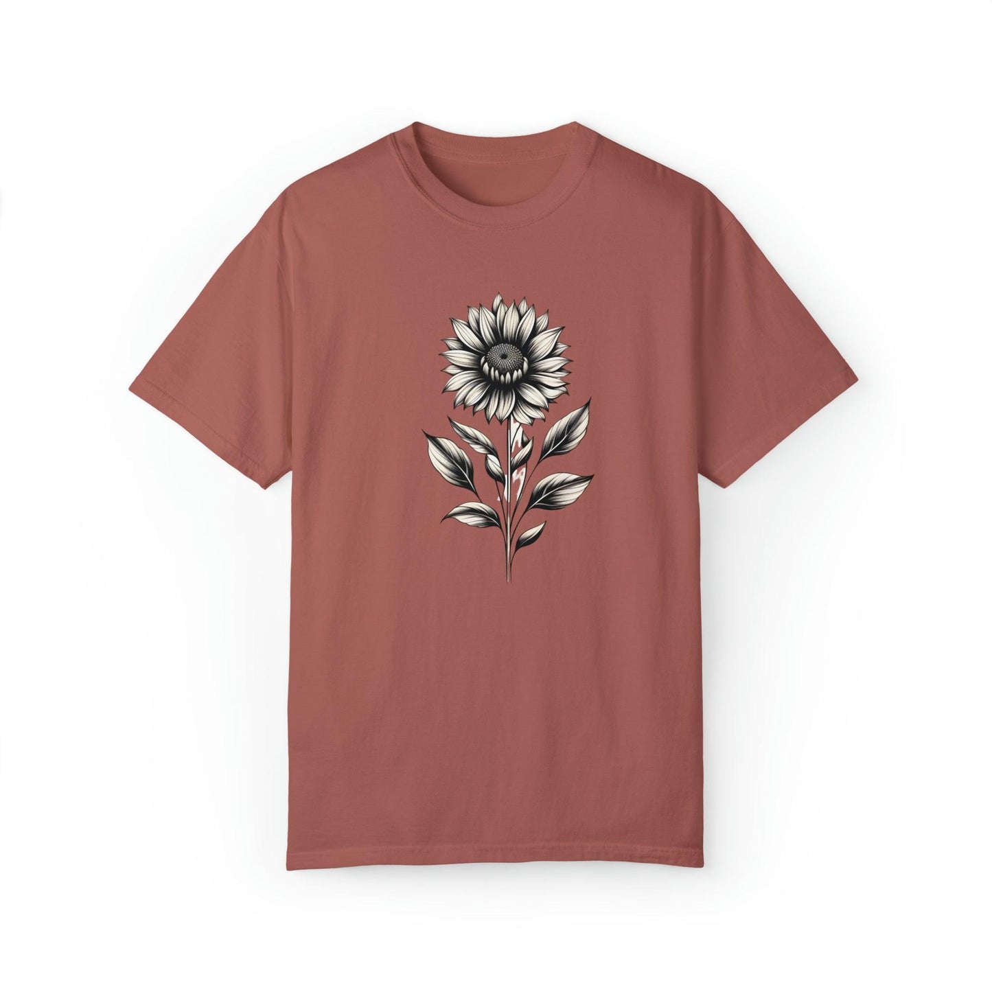 Sunflower Shirt Flower Shirt Aesthetic, Floral Graphic Tee Floral Shirt Flower T-shirt, Wild Flower Shirt Gift For Her Wildflower T-shirt - Giftsmojo