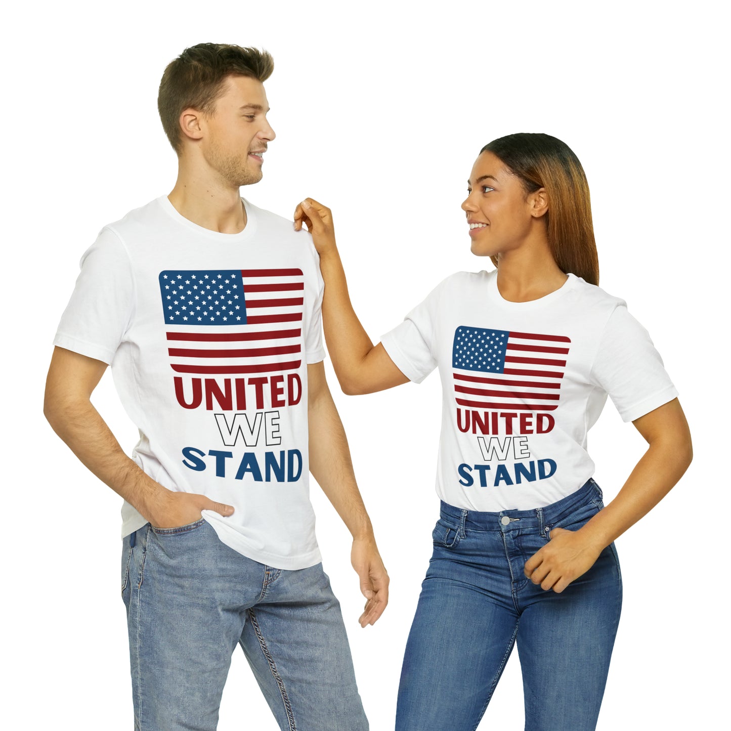 United We Stand shirt, USA Flag shirt, 4th of July shirt, Independence Day