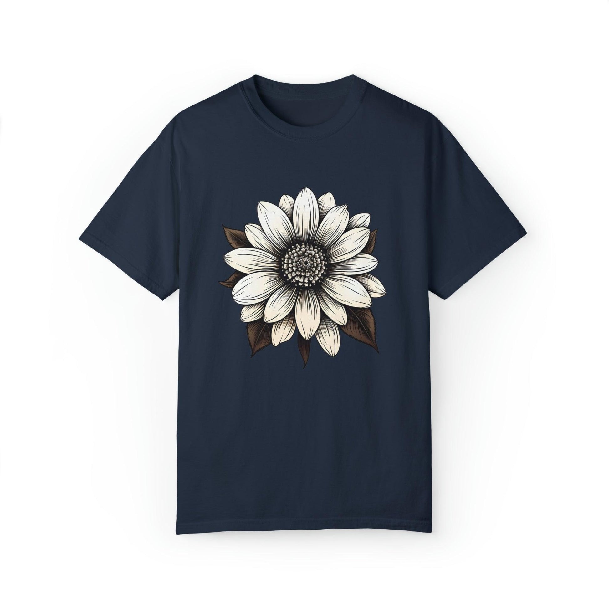 Sunflower Shirt Flower Shirt Aesthetic Women Top Floral Graphic Tee Floral Shirt Flower T-shirt, Wild Flower Shirt Gift For Her - Giftsmojo