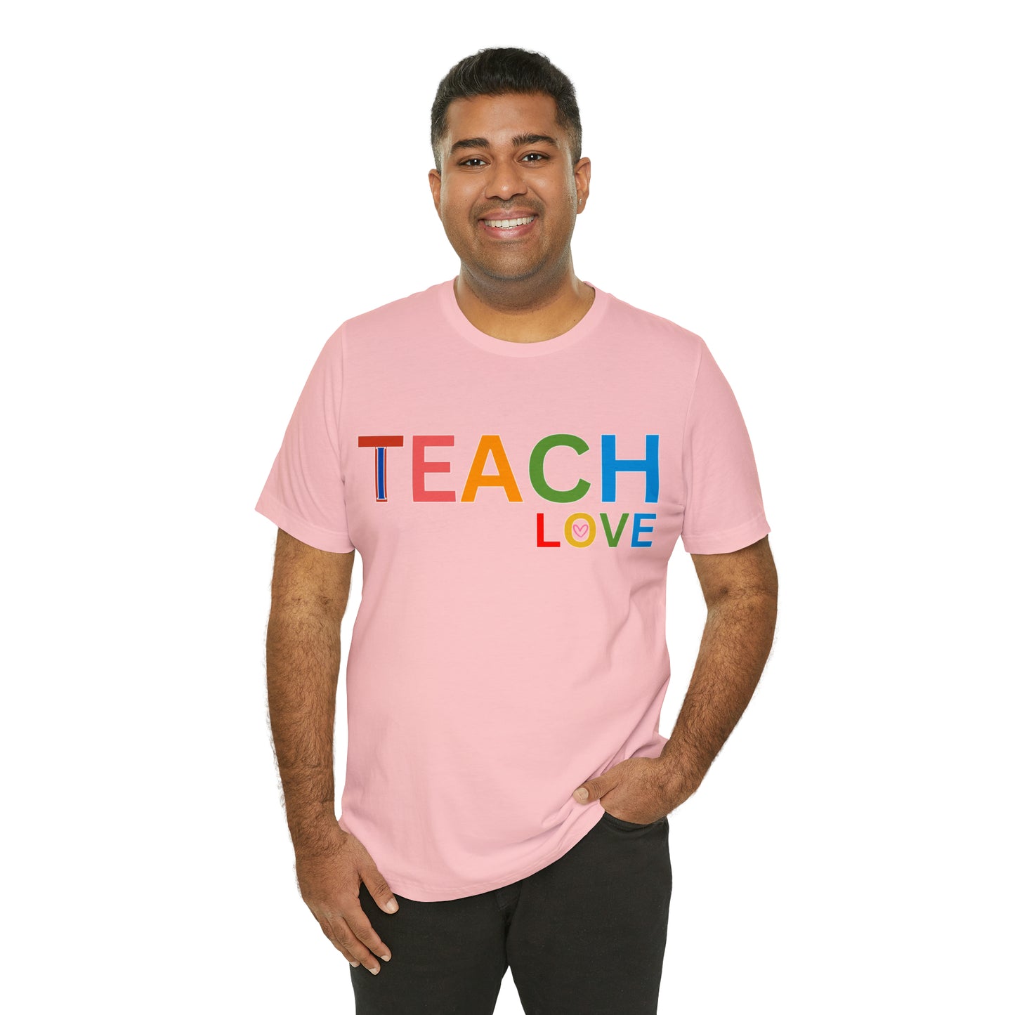 I Teach Love Shirt, Teacher Shirt, Teacher Appreciation Gift for Teachers