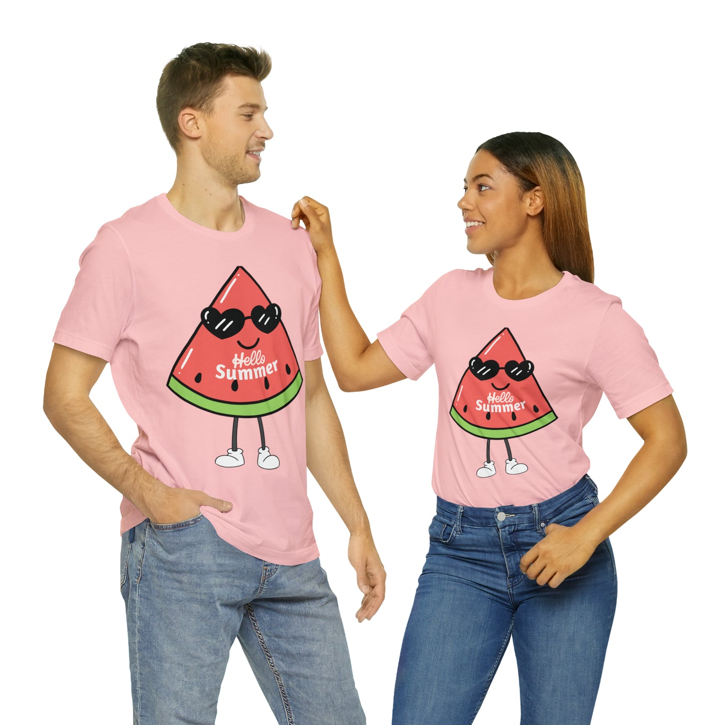 Funny Hello Summer Shirt, Water Mellon shirt, Summer shirts for women and men