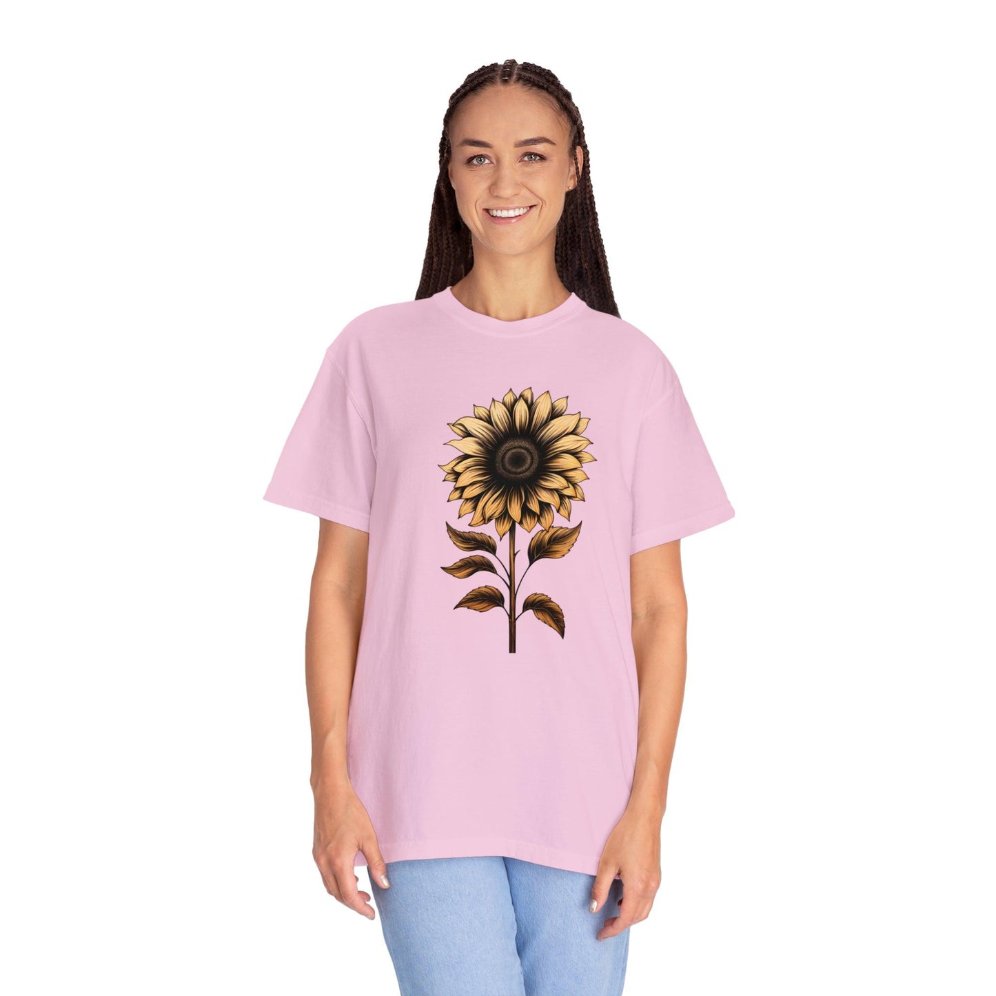 Vintage Sunflower Shirt Flower Shirt Aesthetic, Floral Graphic Tee Floral Shirt Flower T-shirt, Vintage Wild Flower Shirt Vintage Flower Shirt, - Giftsmojo