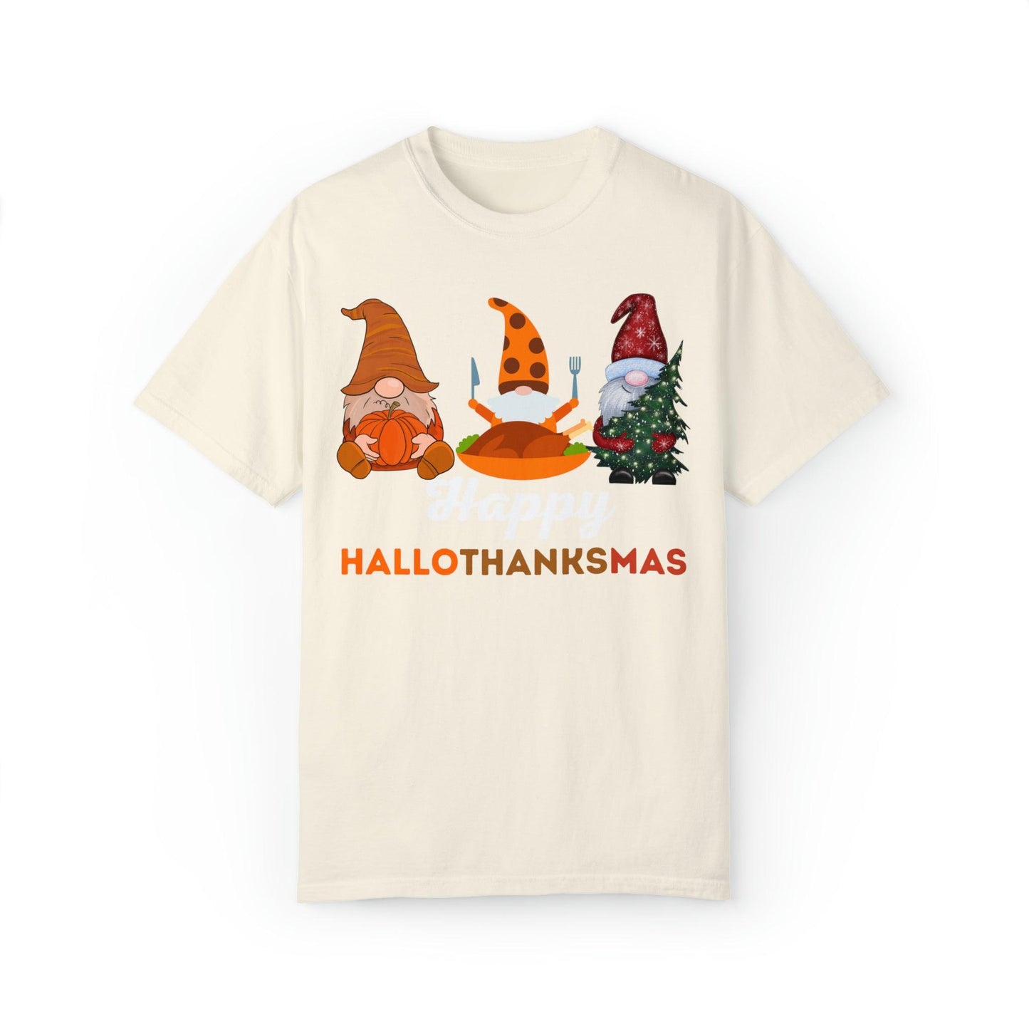 Happy HALLOTHANKSMAS Gift for Fall Halloween Thanksgiving Christmas Gift - Giftsmojo