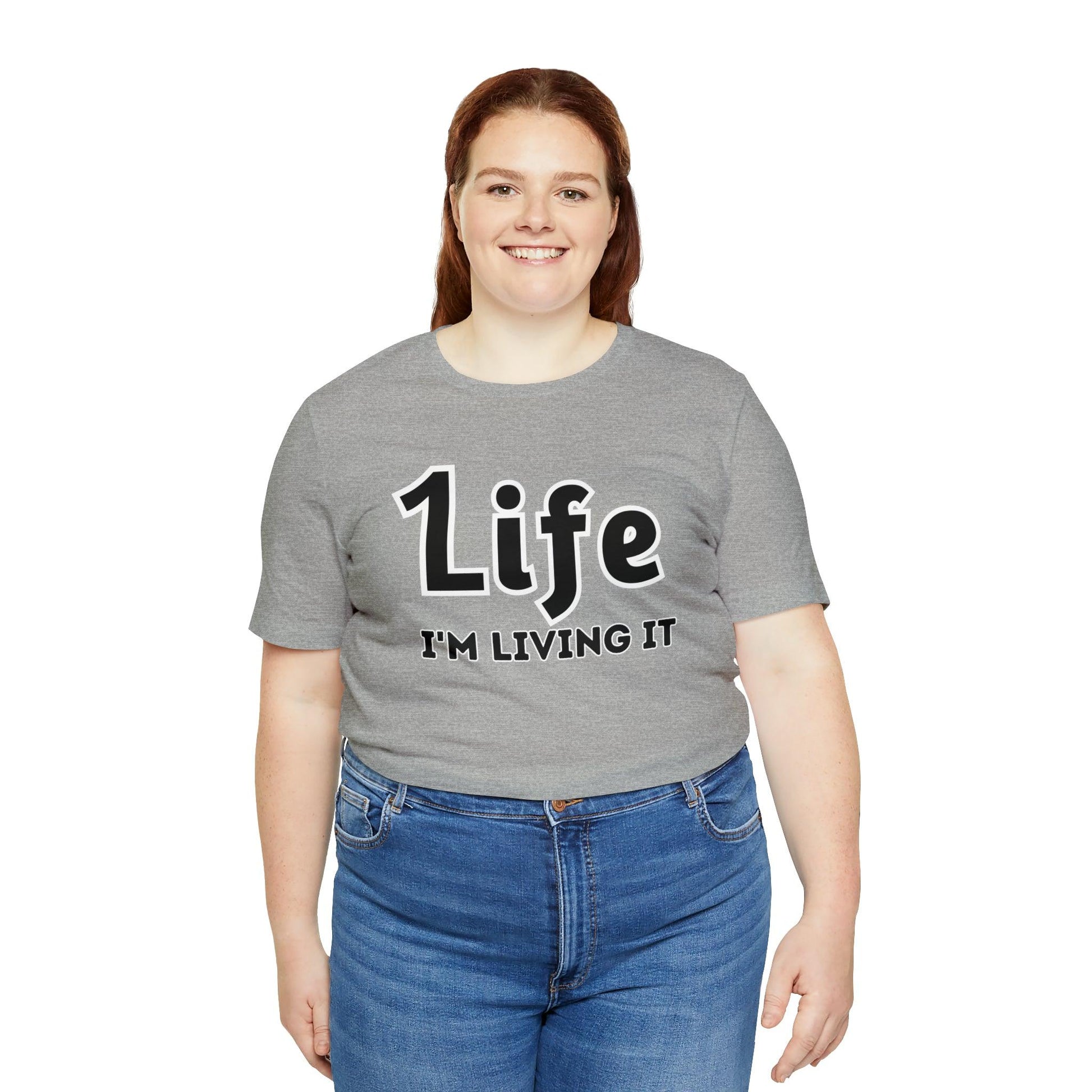 One Life I'M Living It Shirt One life Shirt 1life shirt Live Your Life You Only Have One Life To Live Shirt - Giftsmojo