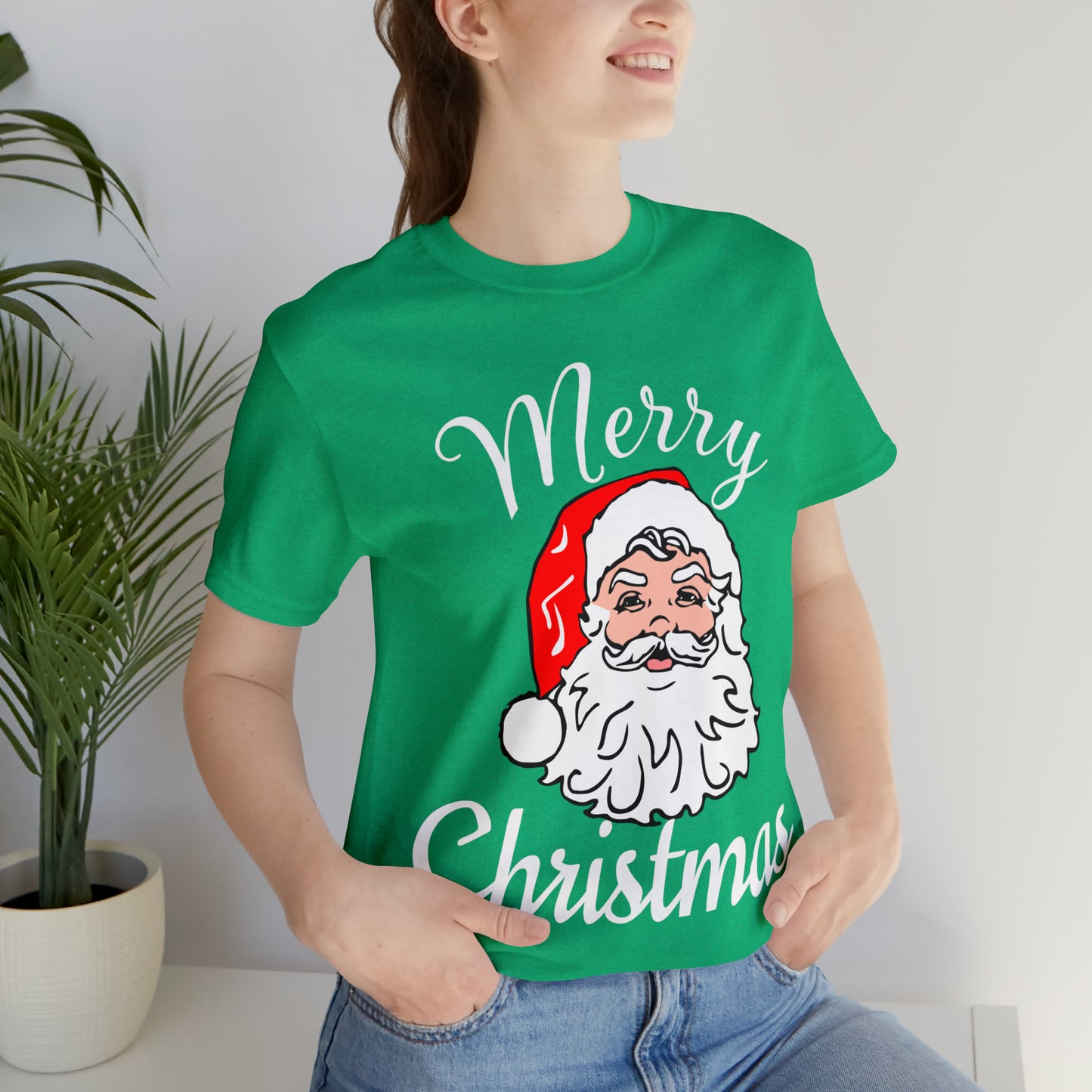 Santa Shirt, Merry Christmas Tee, Santa Christmas Shirt, Christmas Shirt Christmas Gift for all