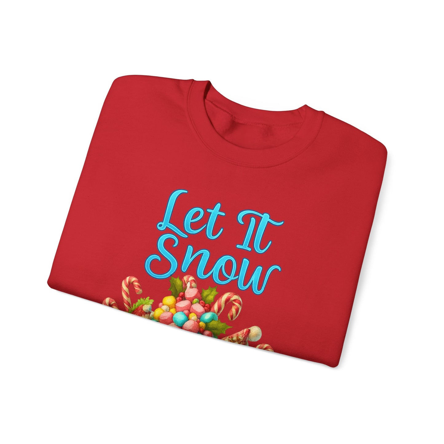 Let It Snow Coffee Crewneck Sweatshirt