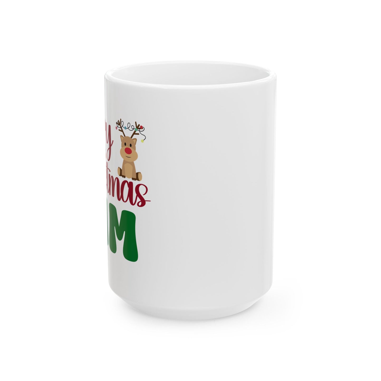 Personalized Christmas Mug with a Name – ‘Naughty or Nice’ Holiday Coffee Cup (11oz, 15oz)