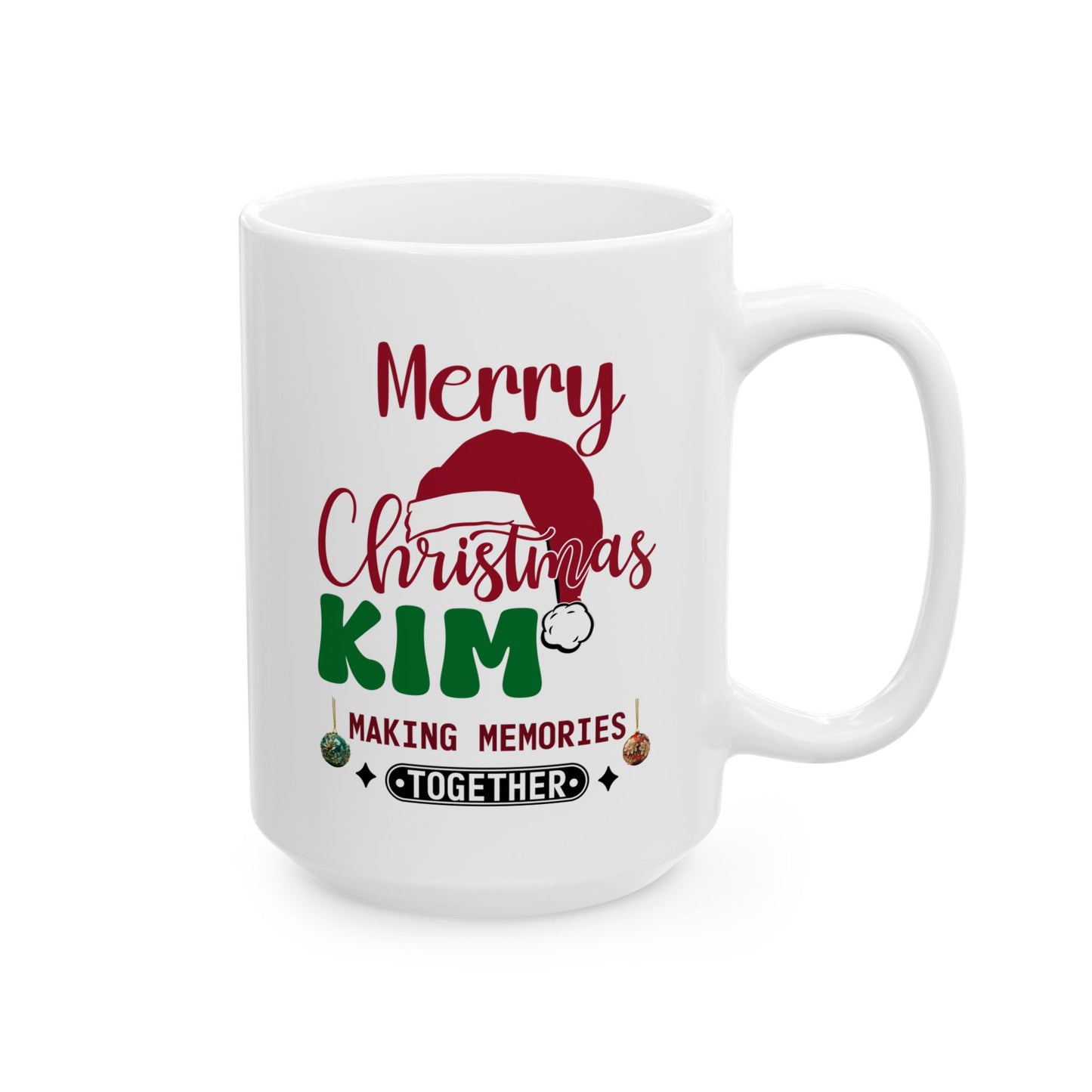 Personalized Christmas Ceramic Mug