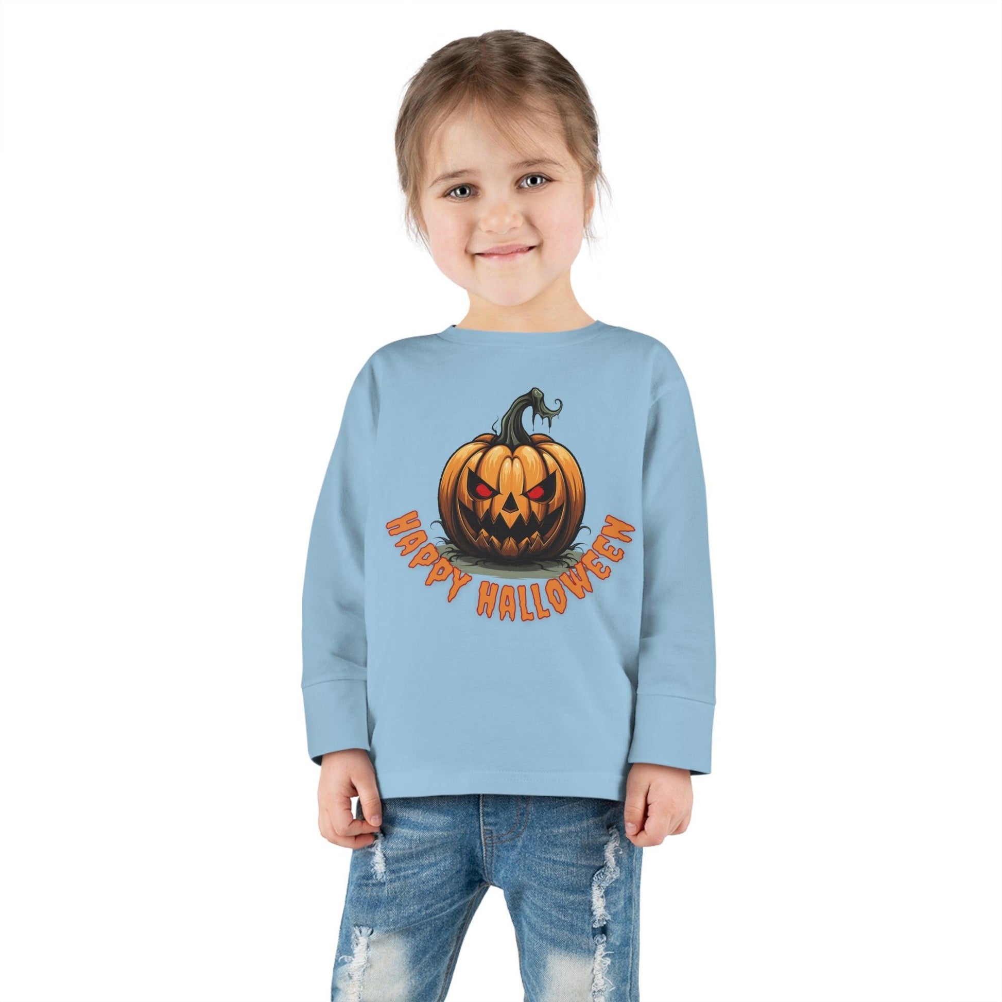 Kids Halloween Pumpkin Shirt Kids Halloween Costume Kids Trick or Treat Outfit for Halloween Kids Jack O Lantern Shirt Kids Scary Faces - Giftsmojo