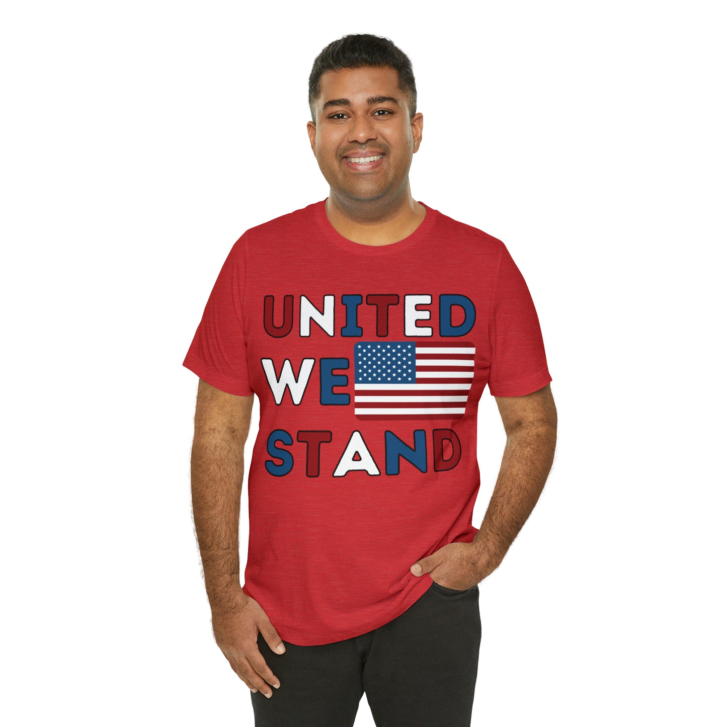 United We Stand shirt, USA Flag shirt, 4th of July shirt, Independence Day shirt