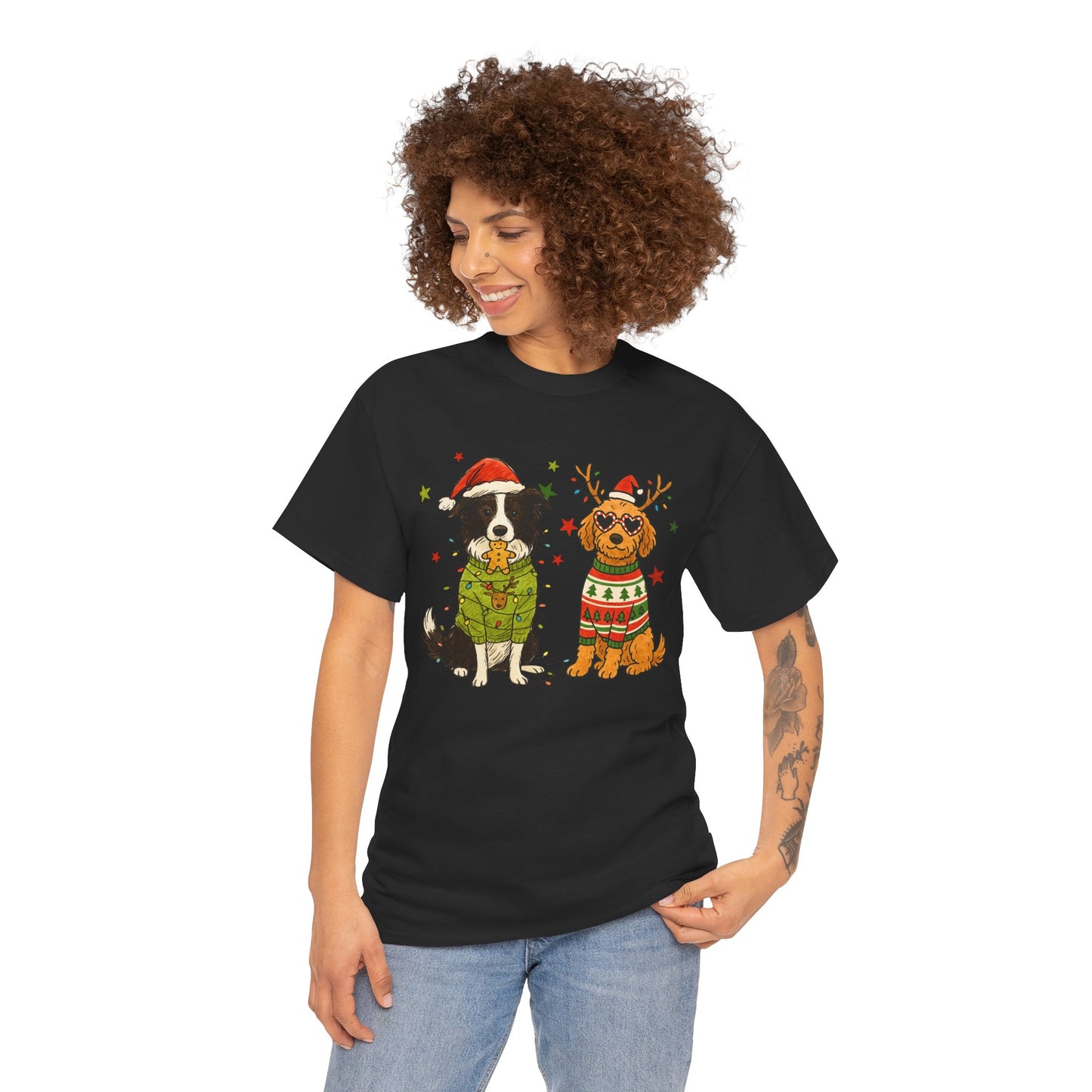 Dog lover Christmas Tee