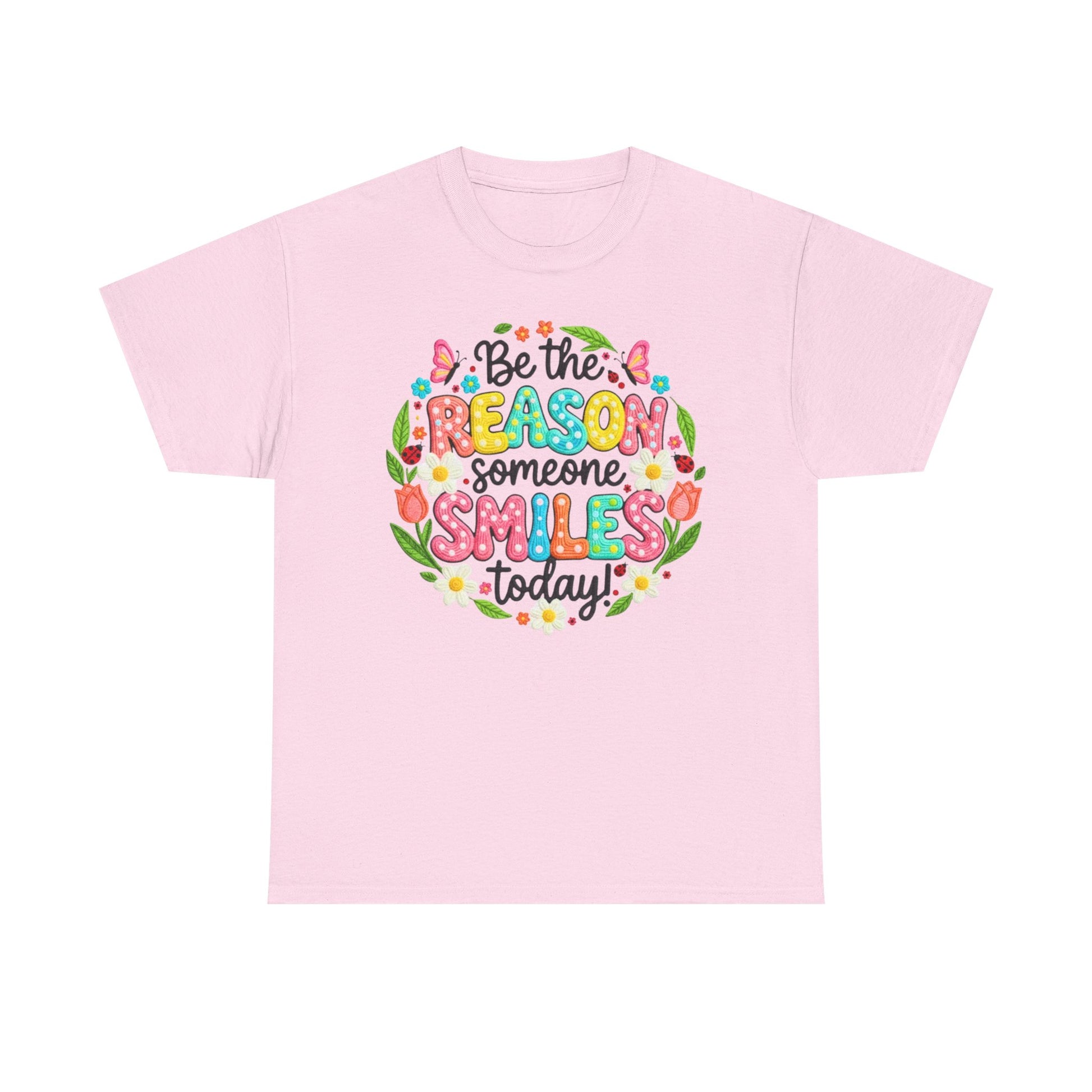 Be the Reason Someone Smiles Today Shirt | Kindness Tee - Giftsmojo