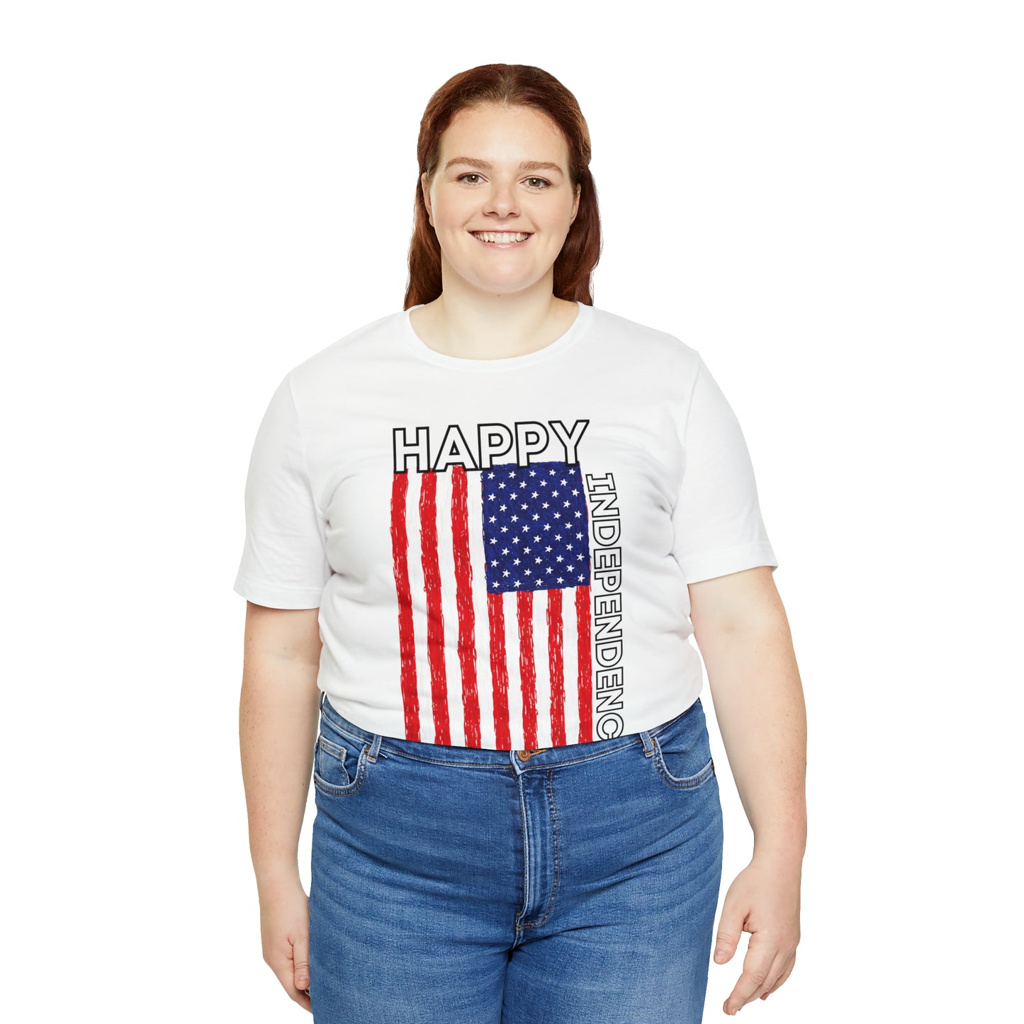 Show Your Patriotism with USA Flag Shirts: Independence Day, Fireworks, Freedom - Perfect for Women and Men on 4th of July