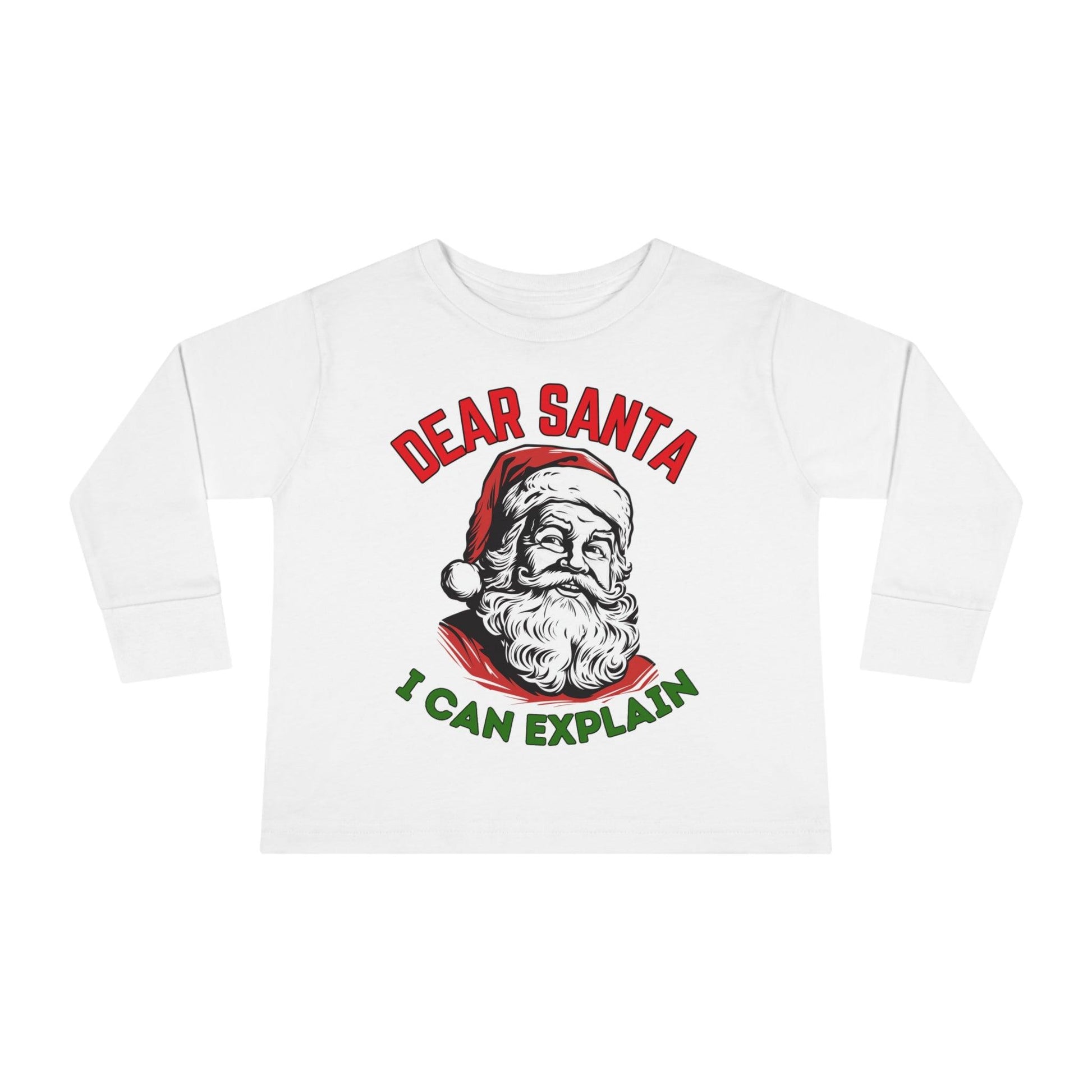 Kids Dear Santa I Can Explain Christmas Shirt for Kids Christmas Outfit for Kids - Giftsmojo