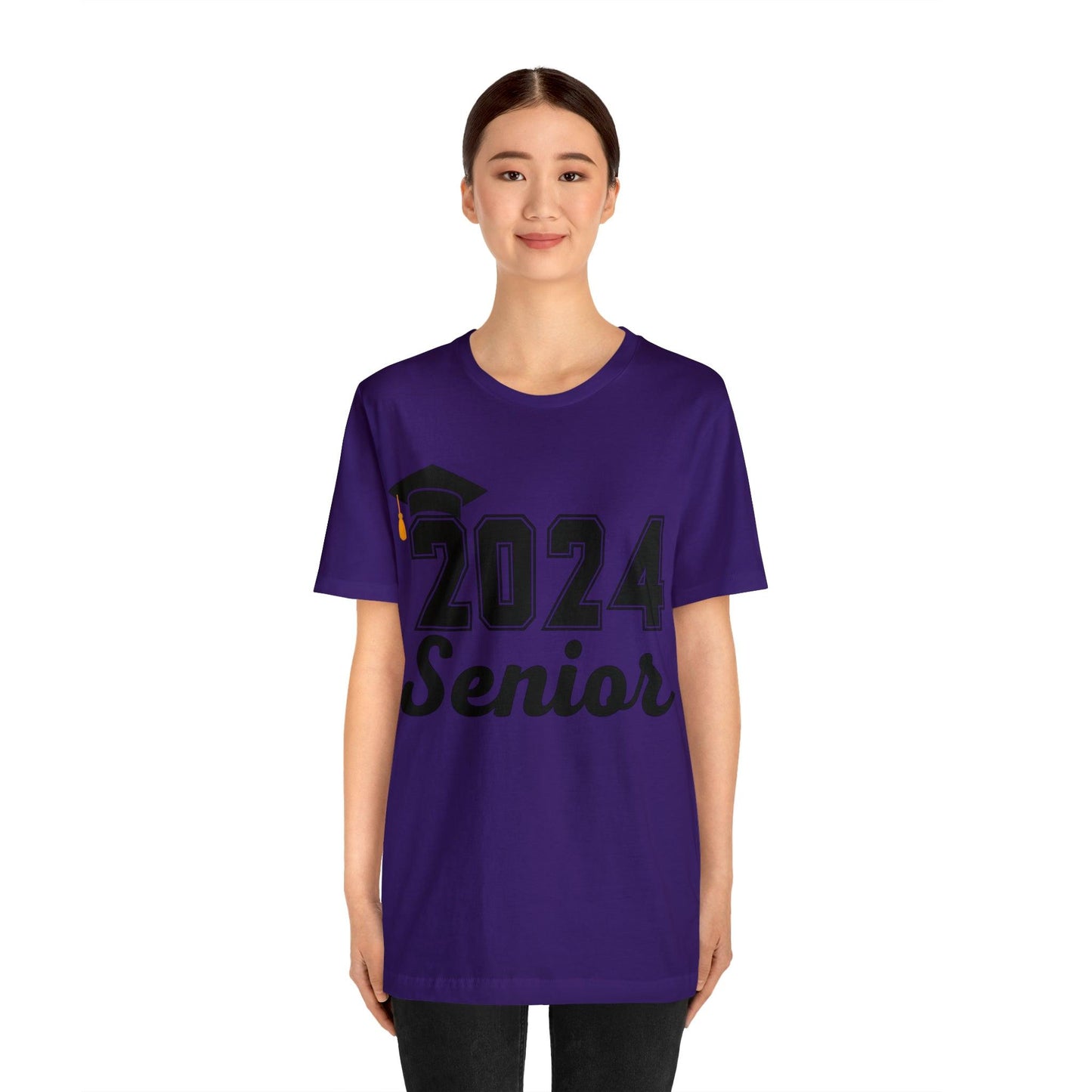 Proud 2024 Senior Shirt Proud Senior Class of 2024 T-Shirt Gift for Graduate, Graduation 2024 Family Shirt 2024 Senior Graduation Gift - Giftsmojo