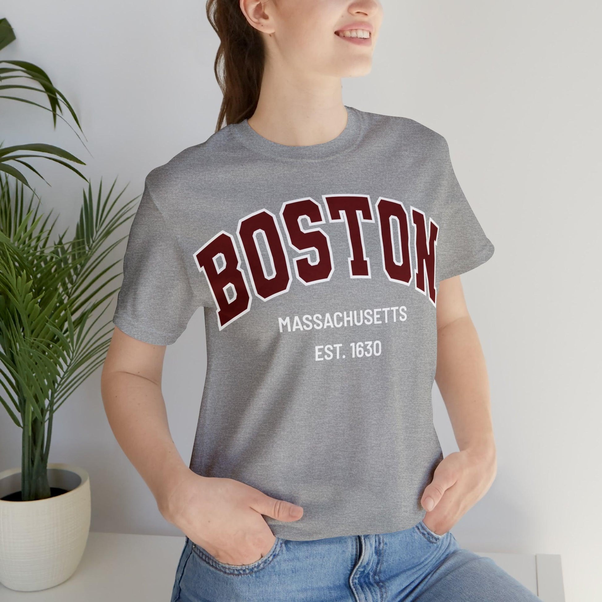 Boston Massachusetts T-shirt, Boston Shirt Boston Souvenir Boston TShirt, Boston Gift - Giftsmojo