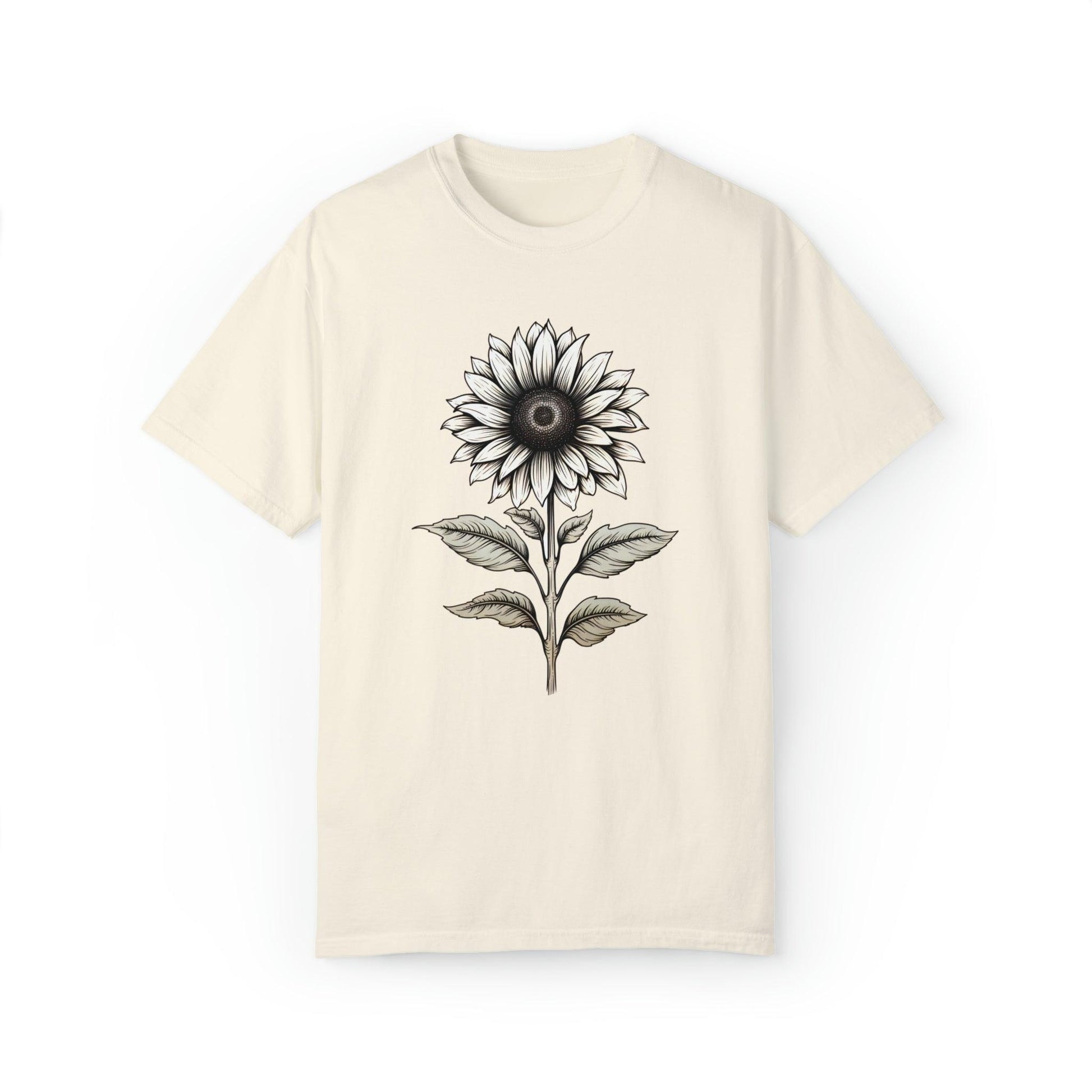 Sunflower Shirt Flower Shirt Aesthetic, Floral Graphic Tee Floral Shirt Flower T-shirt, Gift For Her Women Wildflower Shirt - Giftsmojo