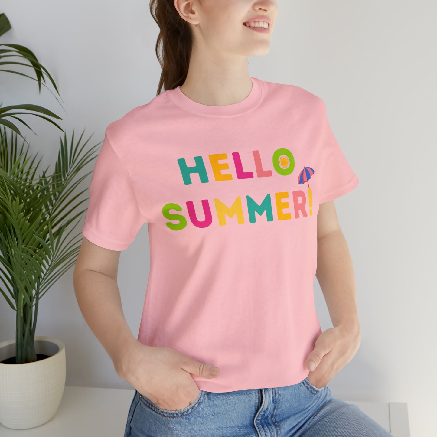 Hello Summer Shirt, Hello Summer, Summer shirts for women and men, Funny Shirt, Summer Vibes,  Trendy Fashion, Summertime Fun