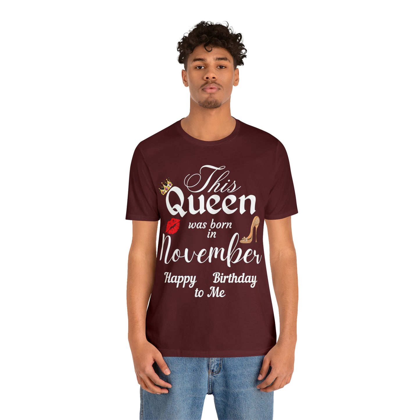 Birthday Queen Shirt, Gift for Birthday, This Queen was born in November Shirt, Funny Queen Shirt, Funny Birthday Shirt, Birthday Gift