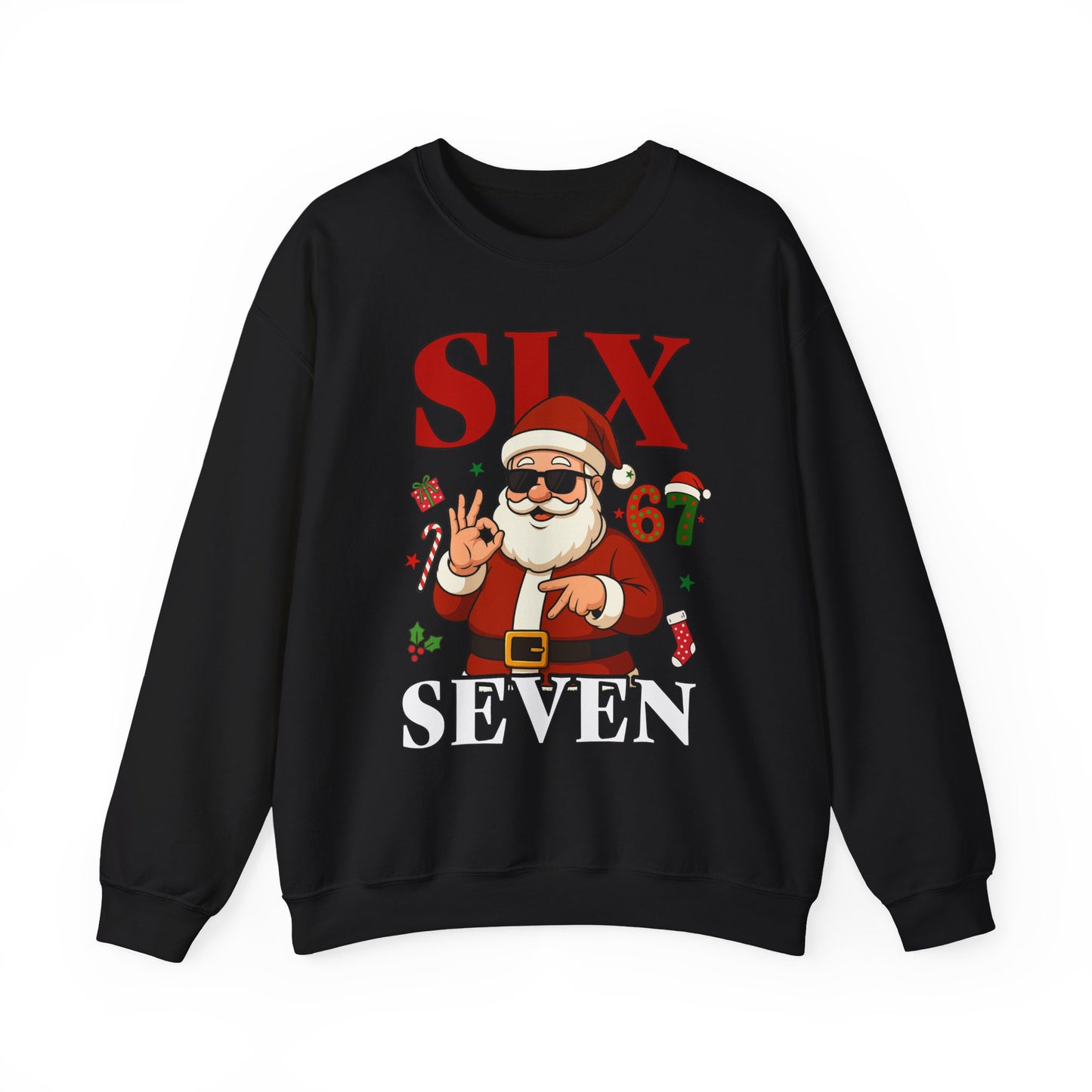Six Seven Santa Sweatshirt