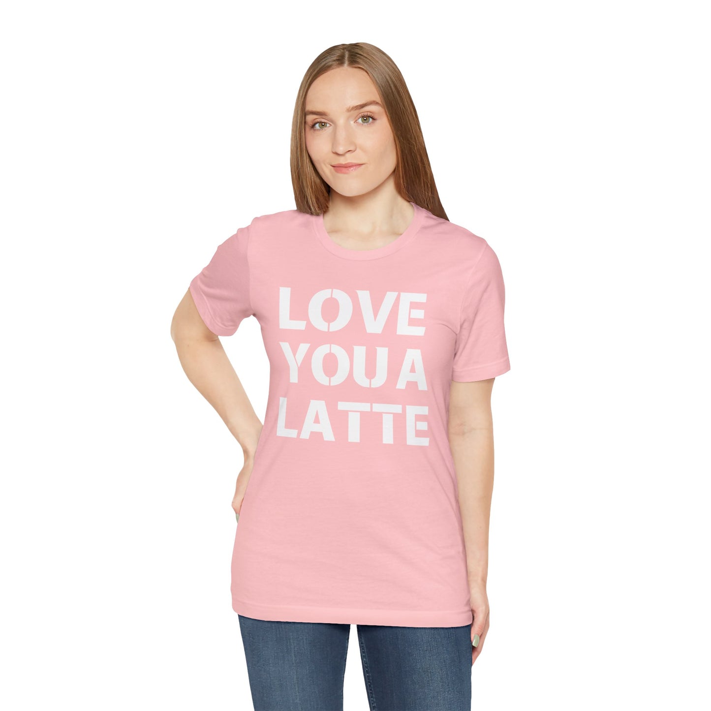 Coffee Lover Unisex Tee - Love You A Latte