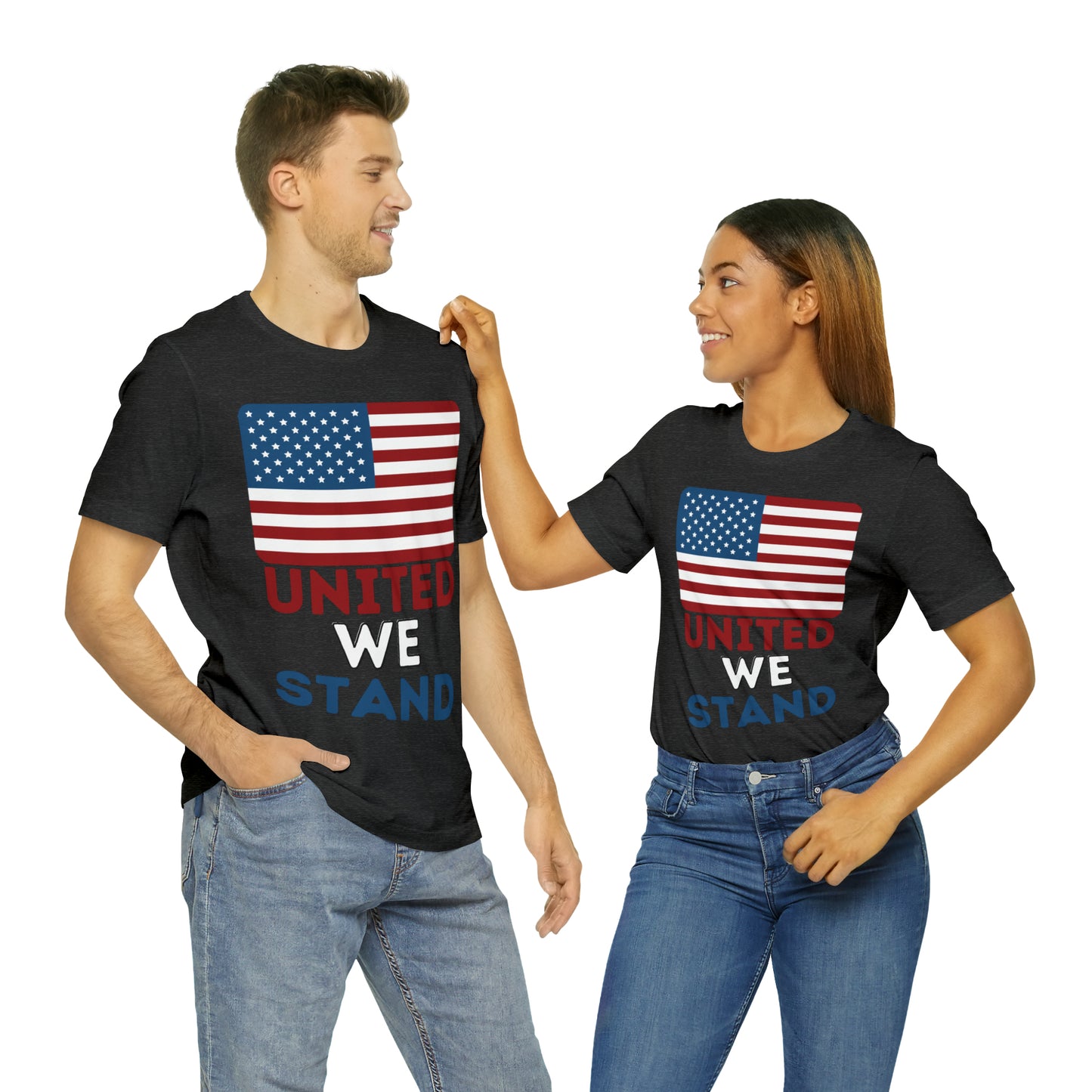 United We Stand shirt, USA Flag shirt, 4th of July shirt, Independence Day