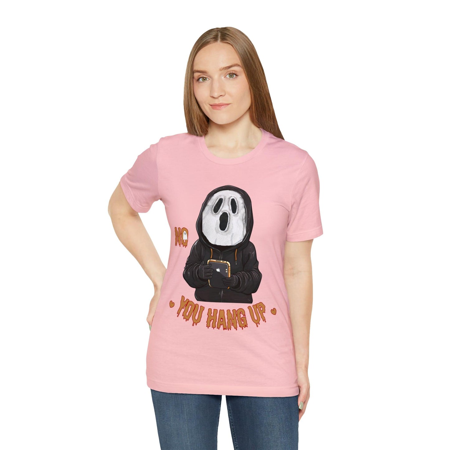 Elevate Your Halloween Style with the Playful 'No You Hang Up' Shirt Spooky shirt - Giftsmojo