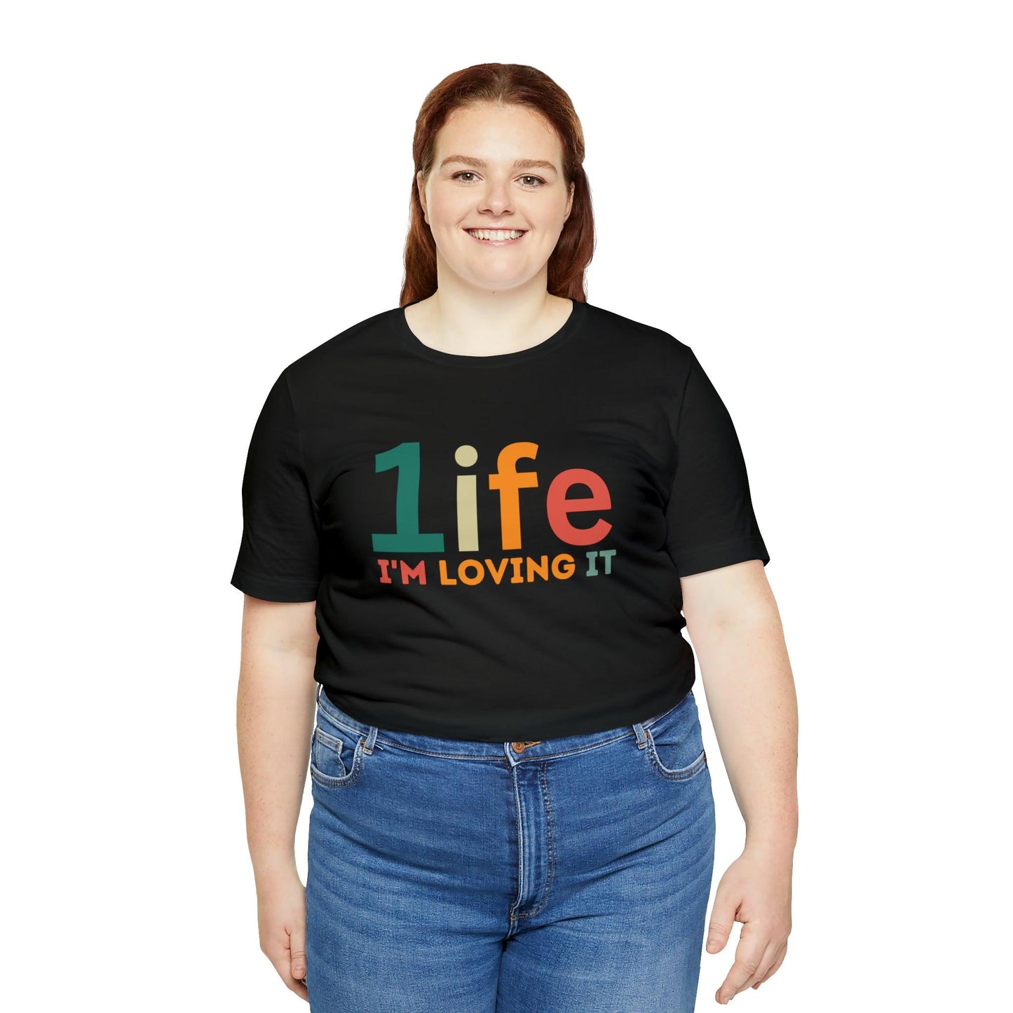 One life I'M Loving It Shirt Retro 1life shirt Live Your Life You Only Have One Life To Live Retro Shirt - Giftsmojo