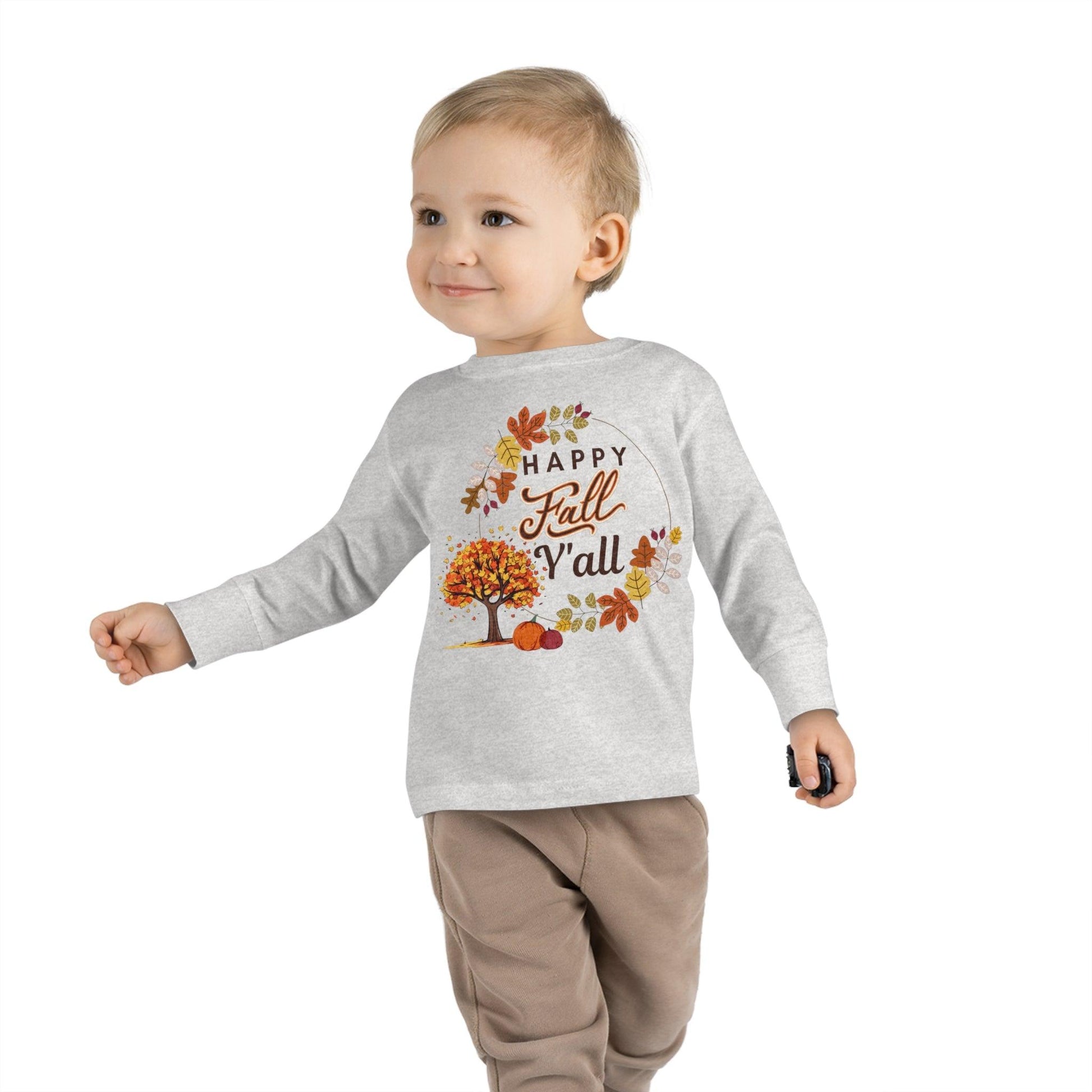 Kids Happy Fall Y'all Shirt Fall Shirt Kids Fall Gift Thanksgiving Gift Thanksgiving Outfit for Kids Halloween Shirt for Kids - Giftsmojo