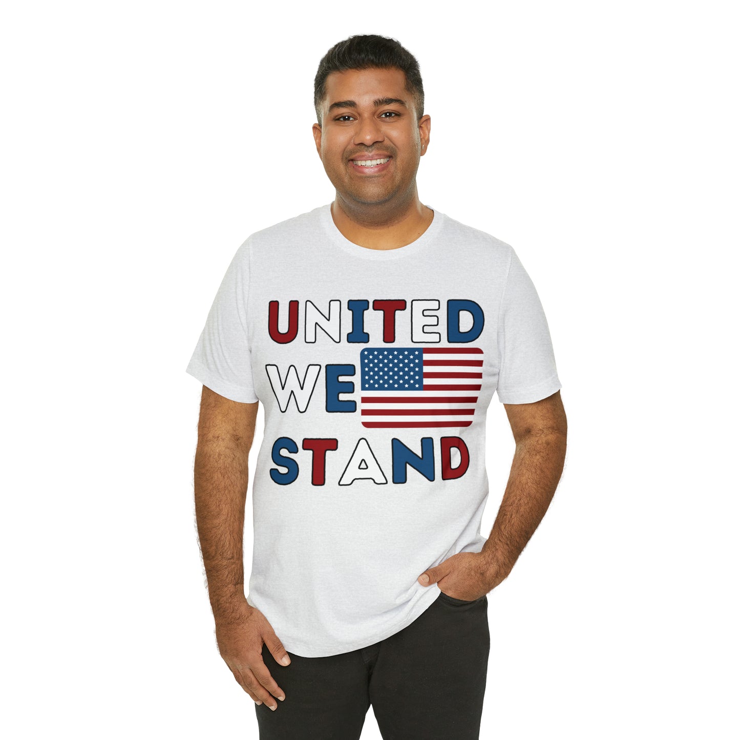 United We Stand shirt, USA Flag shirt, 4th of July shirt, Independence Day shirt