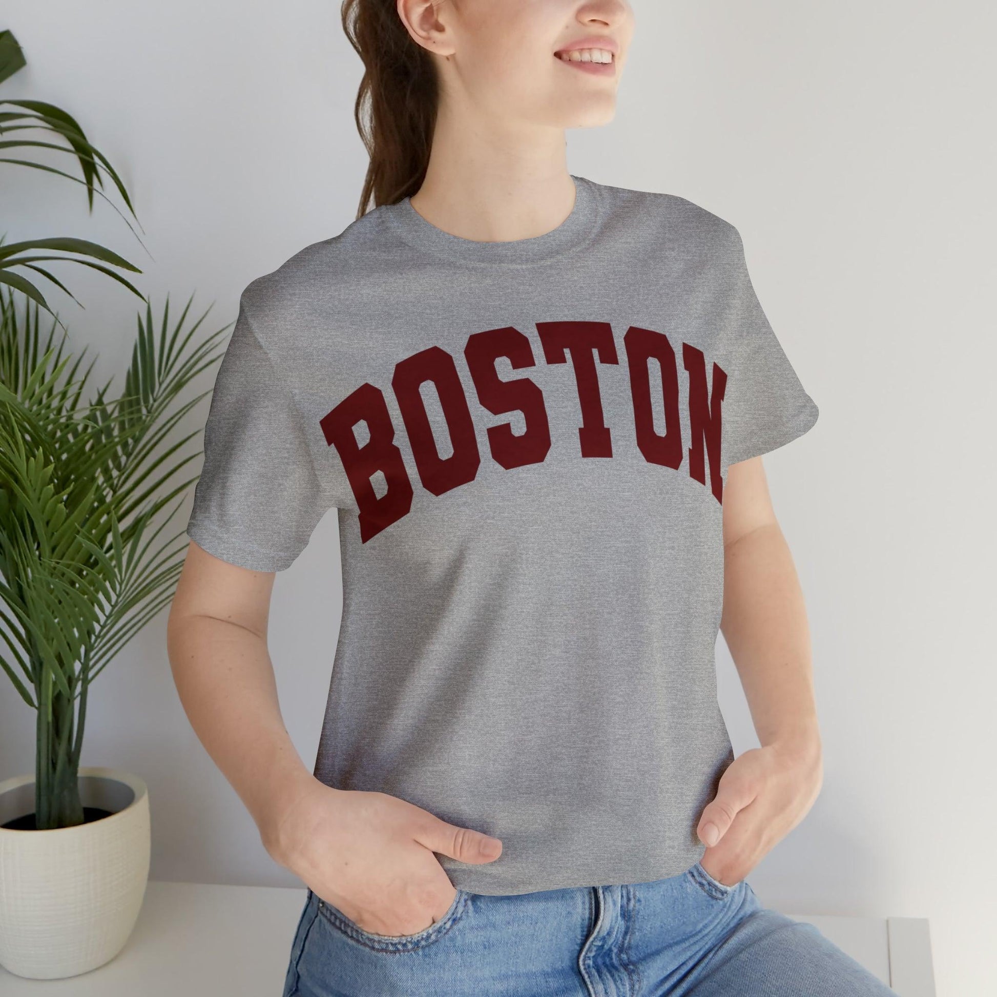 Boston Shirt Boston Souvenir Boston TShirt, Boston Gift Boston Massachusetts Shirt - Giftsmojo