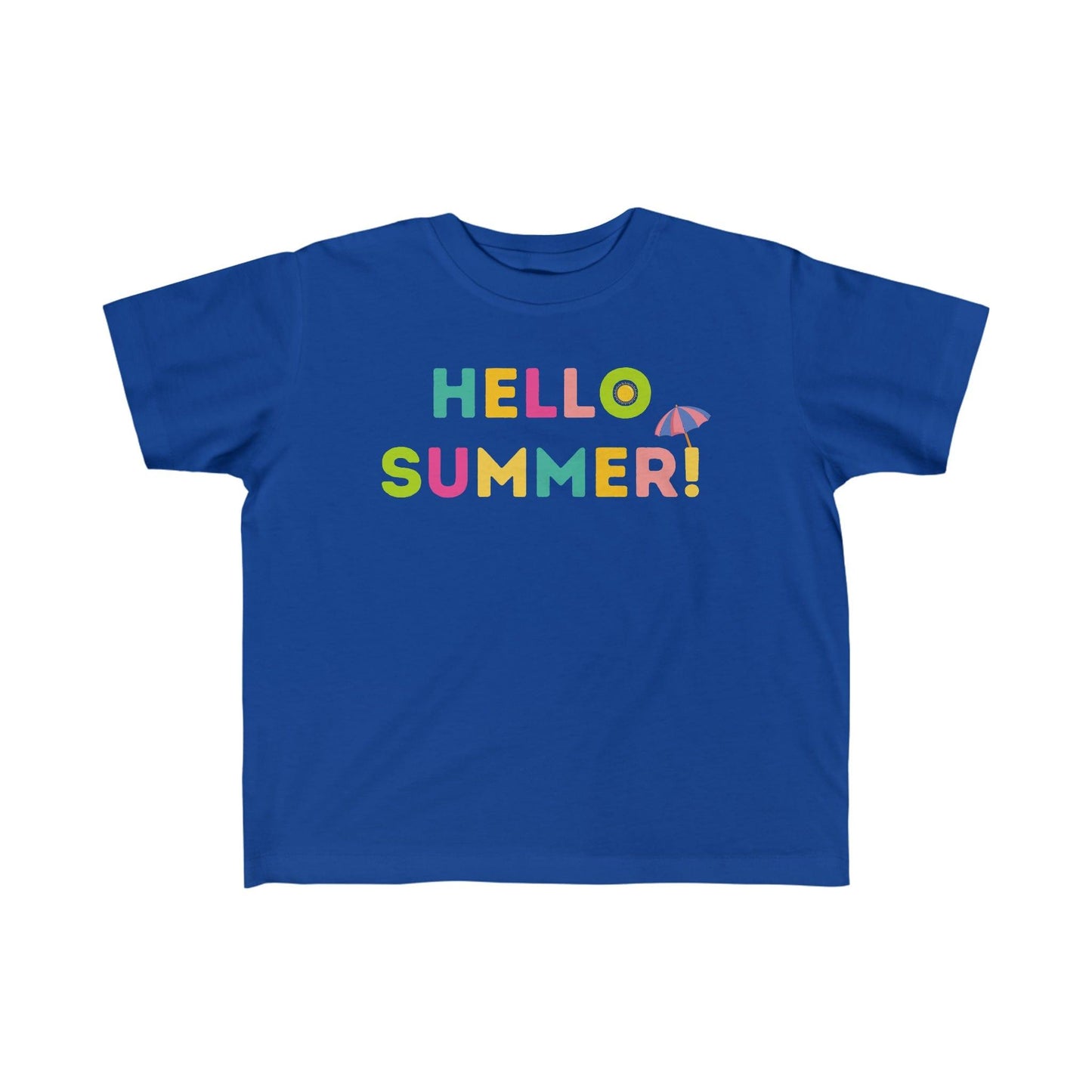 Toddler's Hello Summer Tee, Summer shirt for toddlers birthday gift Kids
