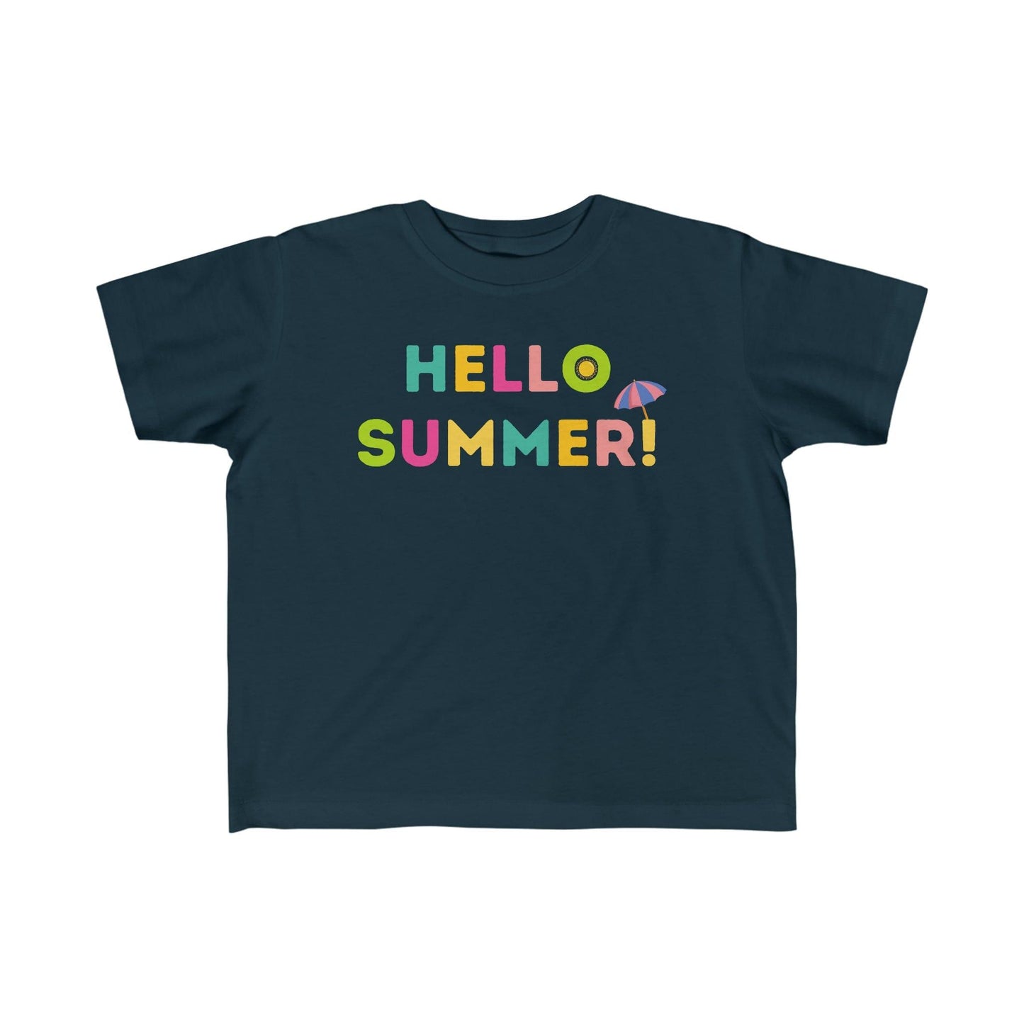 Toddler's Hello Summer Tee, Summer shirt for toddlers birthday gift Kids - Giftsmojo