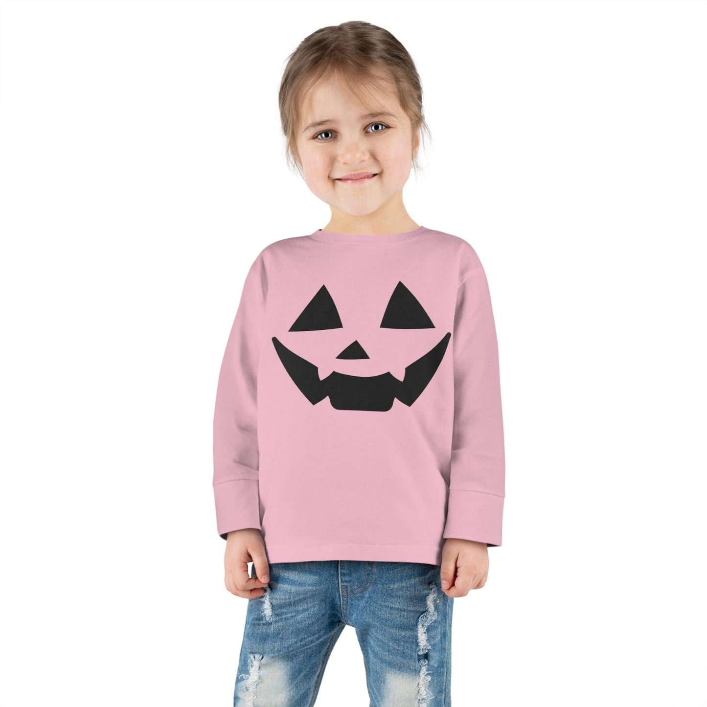 Kids Scary Faces Halloween Pumpkin Face Shirt Kids Jack O Lantern Shirt Kids Halloween Shirt Kids Long Sleeve Trick or Treat Outfit for Halloween - Giftsmojo