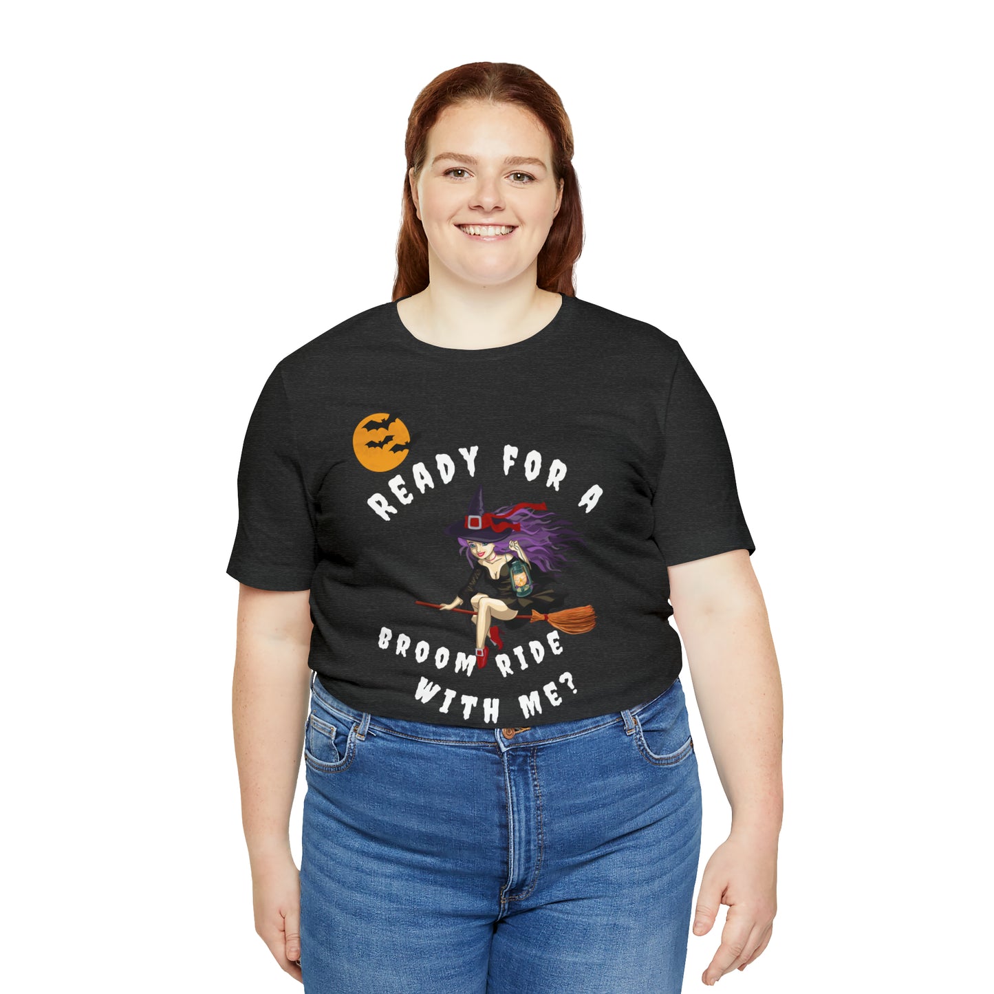 Ready for a Broom Ride with Me Halloween shirt, Witch shirt, Halloween tshirt, Halloween outfit, Work Halloween Costume