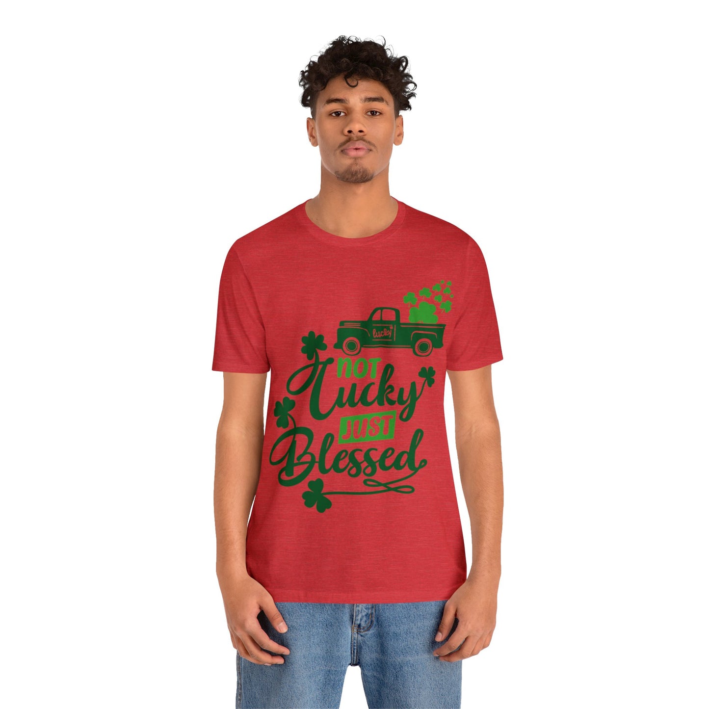 Not Lucky Just Blessed St Patrick's Day shirt Feeling Lucky Shirt Clover Shirt