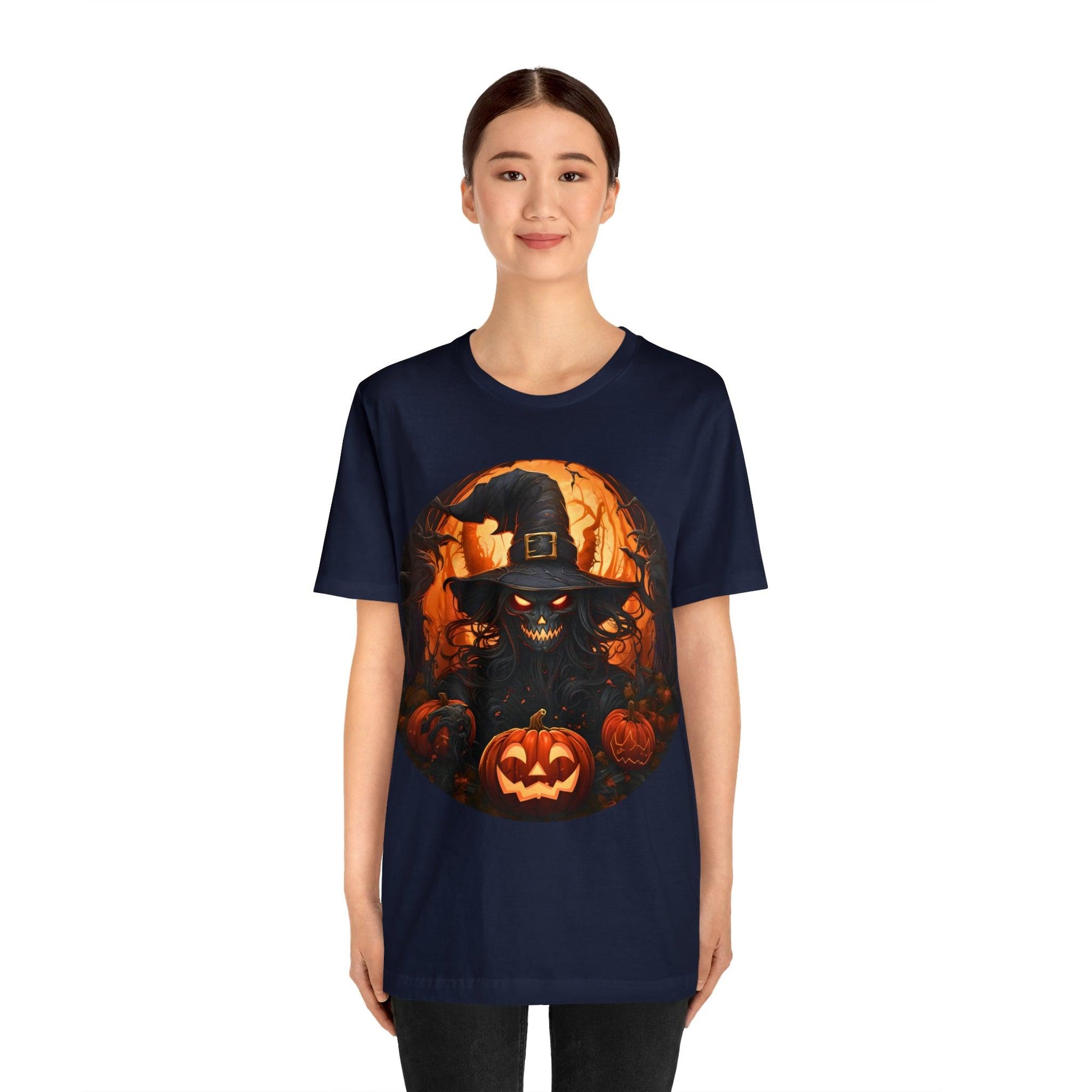 Spooky Jack O Lantern Pumpkin Face Shirt Pumpkin Face Halloween Costume Scary Faces, Pumpkin Silhouette, Vintage Shirt Halloween Shirt - Giftsmojo