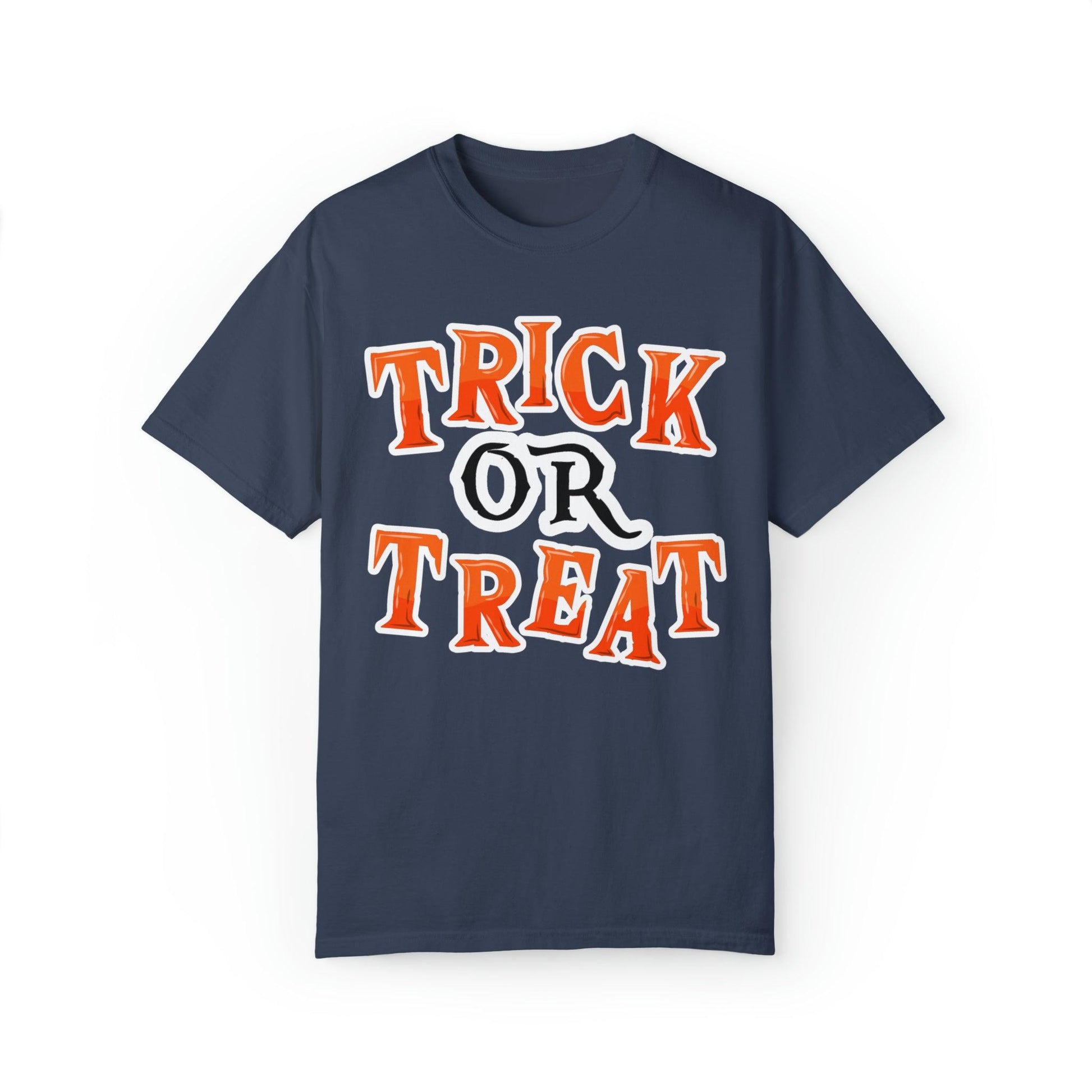 Retro Halloween Shirt, Trick or Treat Shirt Trick or Treating Outfit Vintage Shirt Halloween Tshirt Vintage Halloween Shirt Spooky Vibes - Giftsmojo