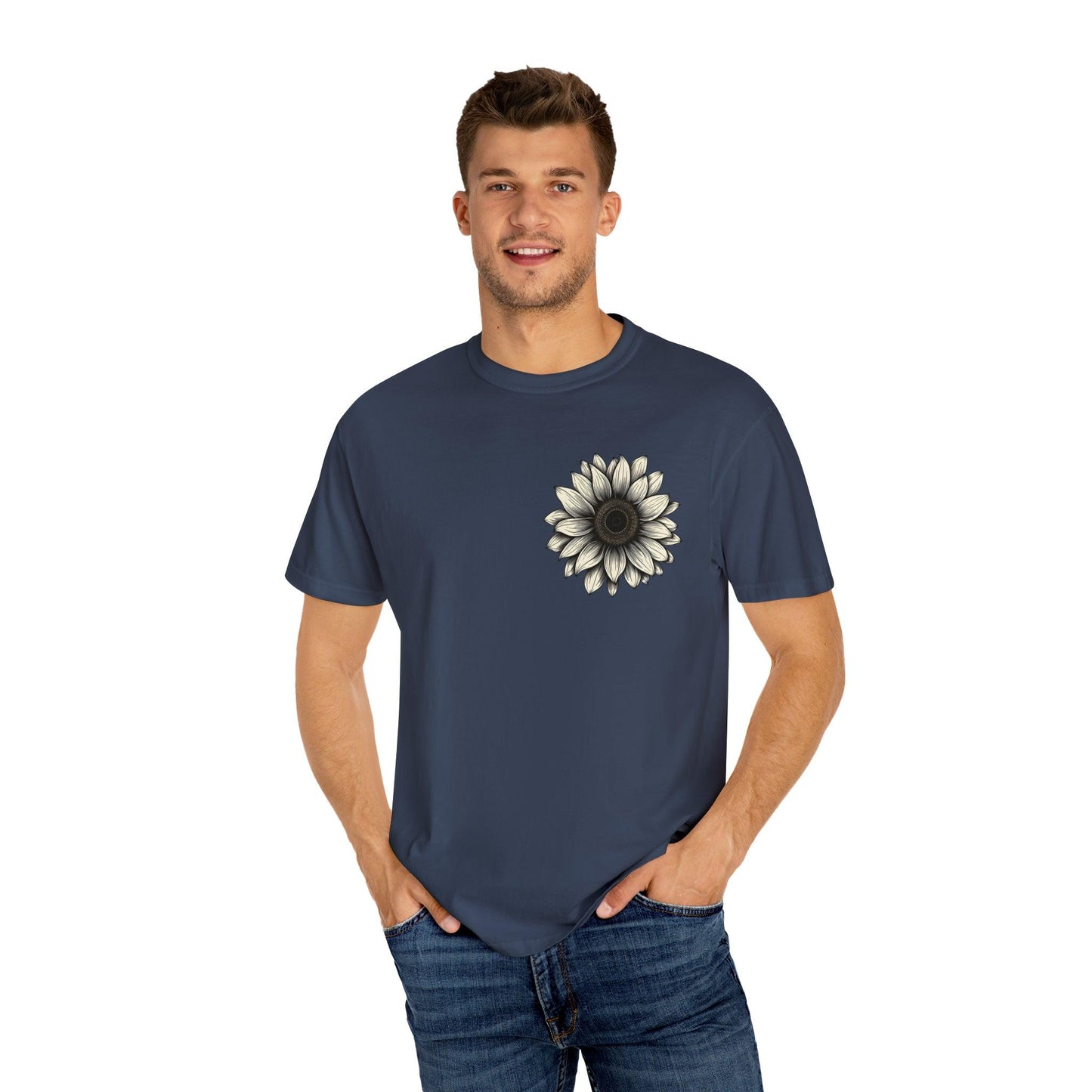 Women Sunflower Shirt Flower Shirt Aesthetic, Floral Graphic Tee Floral Shirt Flower T-shirt, Wild Flower Shirt Gift For Her Wildflower T-shirt