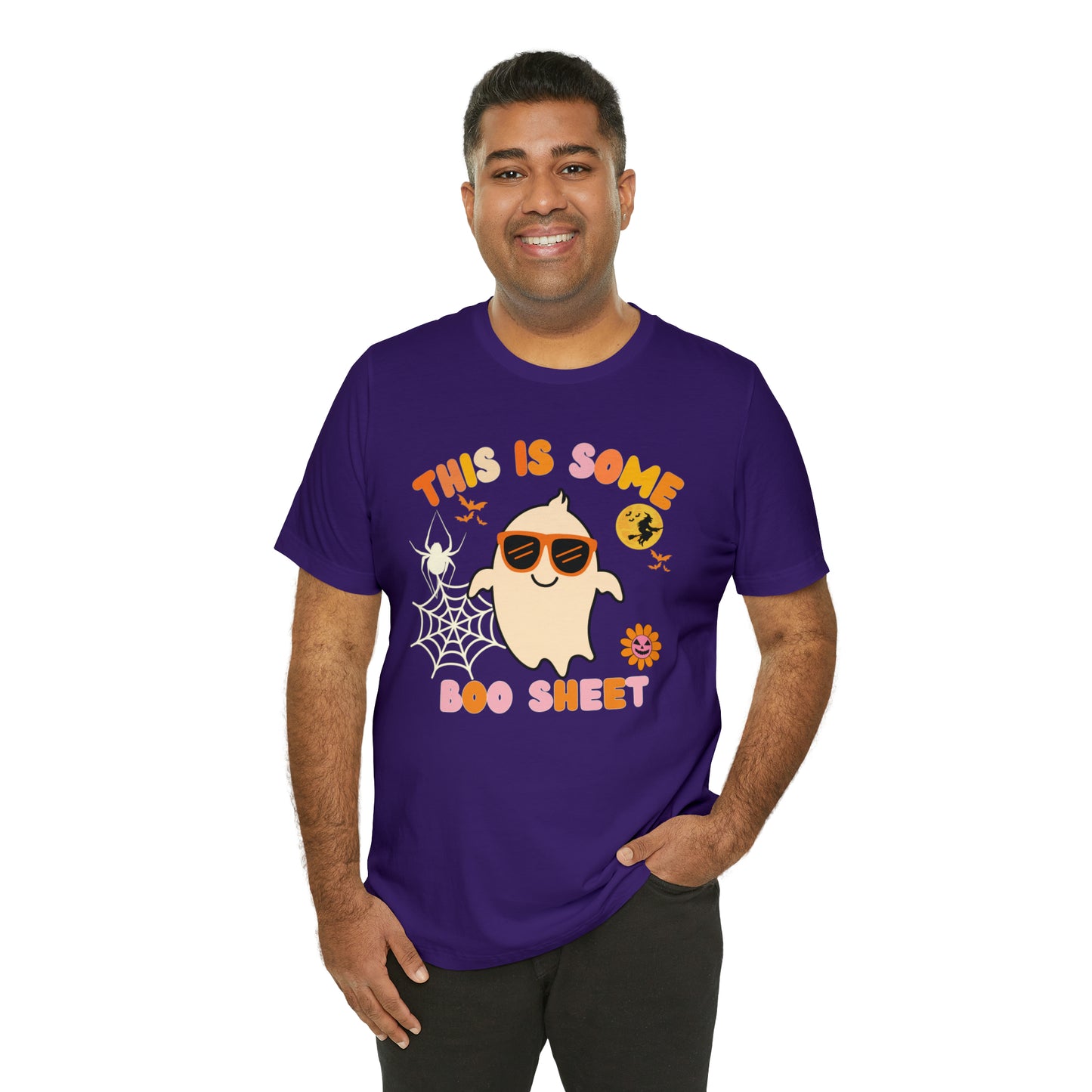 This Is Some Boo Sheet Funny Halloween Shirt Funny Halloween Costume Spooky Season Tee Funny Gift Shirt for Birthday Christmas Anniversary